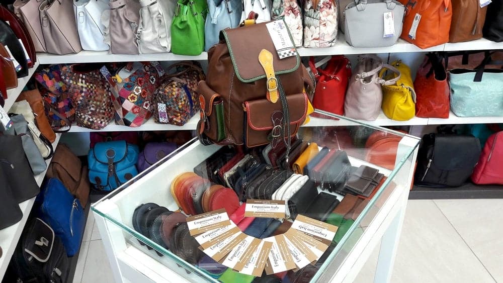 Emporium Italy — negozio di pelletteria artigianale a San Marino