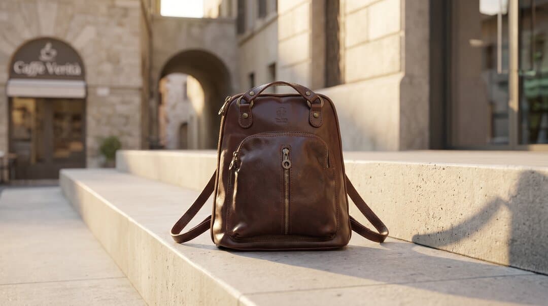 Zaini in pelle italiana