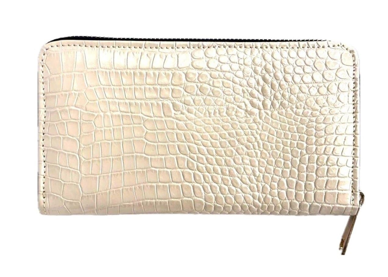 Portafoglio donna in vera pelle tradizionale CHIAROSCURO mod LIATRIS colore  BEIGE Made in Italy.