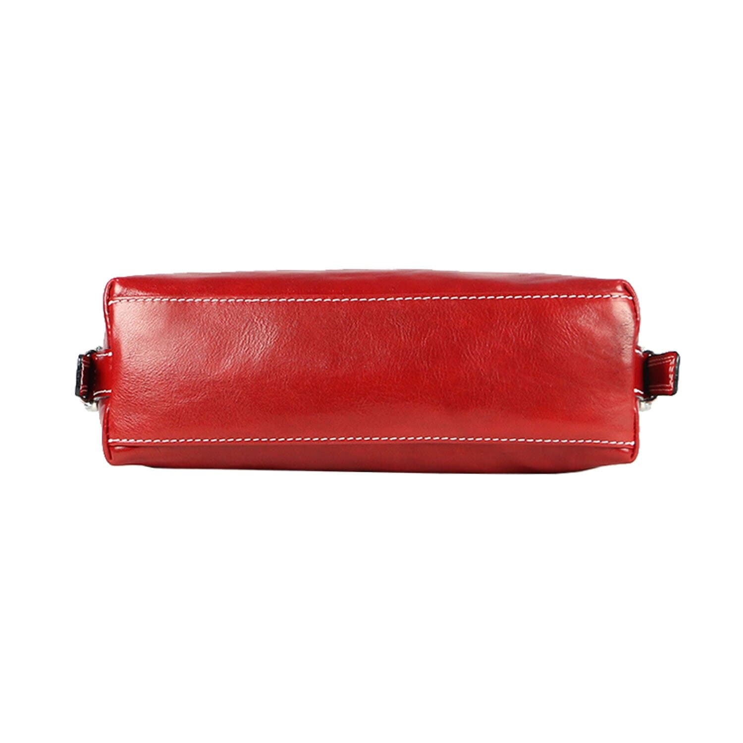 Borsa donna in vera pelle CHIAROSCURO mod. MARY colore ROSSO Made in Italy