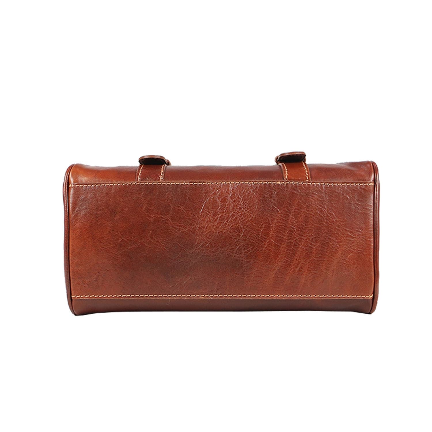 Borsa donna in vera pelle CHIAROSCURO mod. EUGENIA colore MARRONE Made in Italy