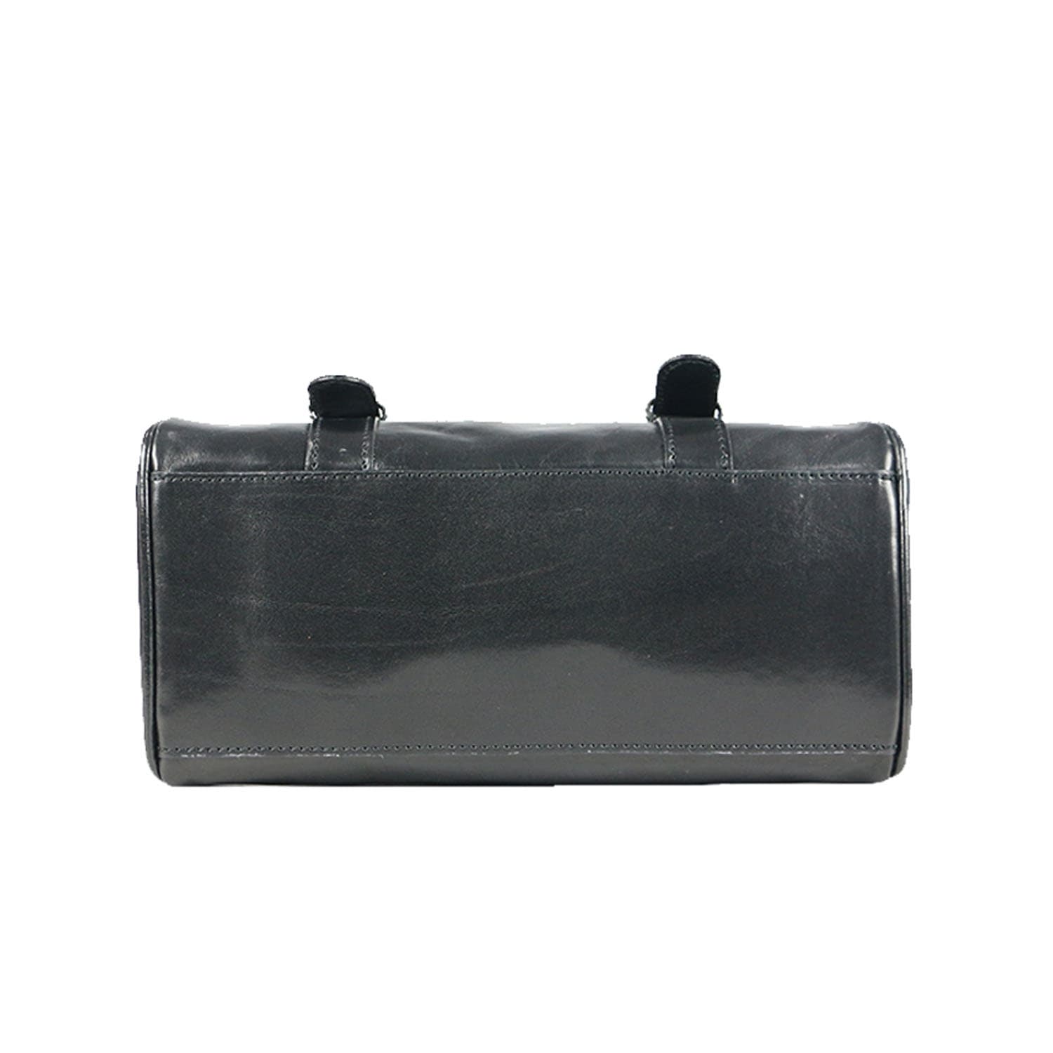 Borsa donna in vera pelle CHIAROSCURO mod. EUGENIA colore NERO, Made in Italy.