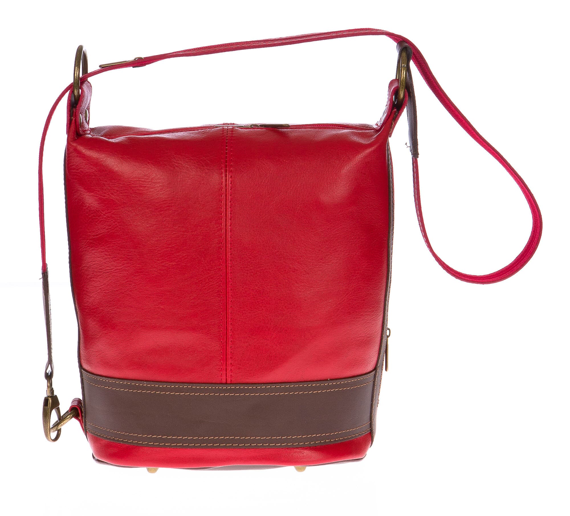 Borsa zaino donna in vera pelle CHIAROSCURO mod. MONTE SILLARA