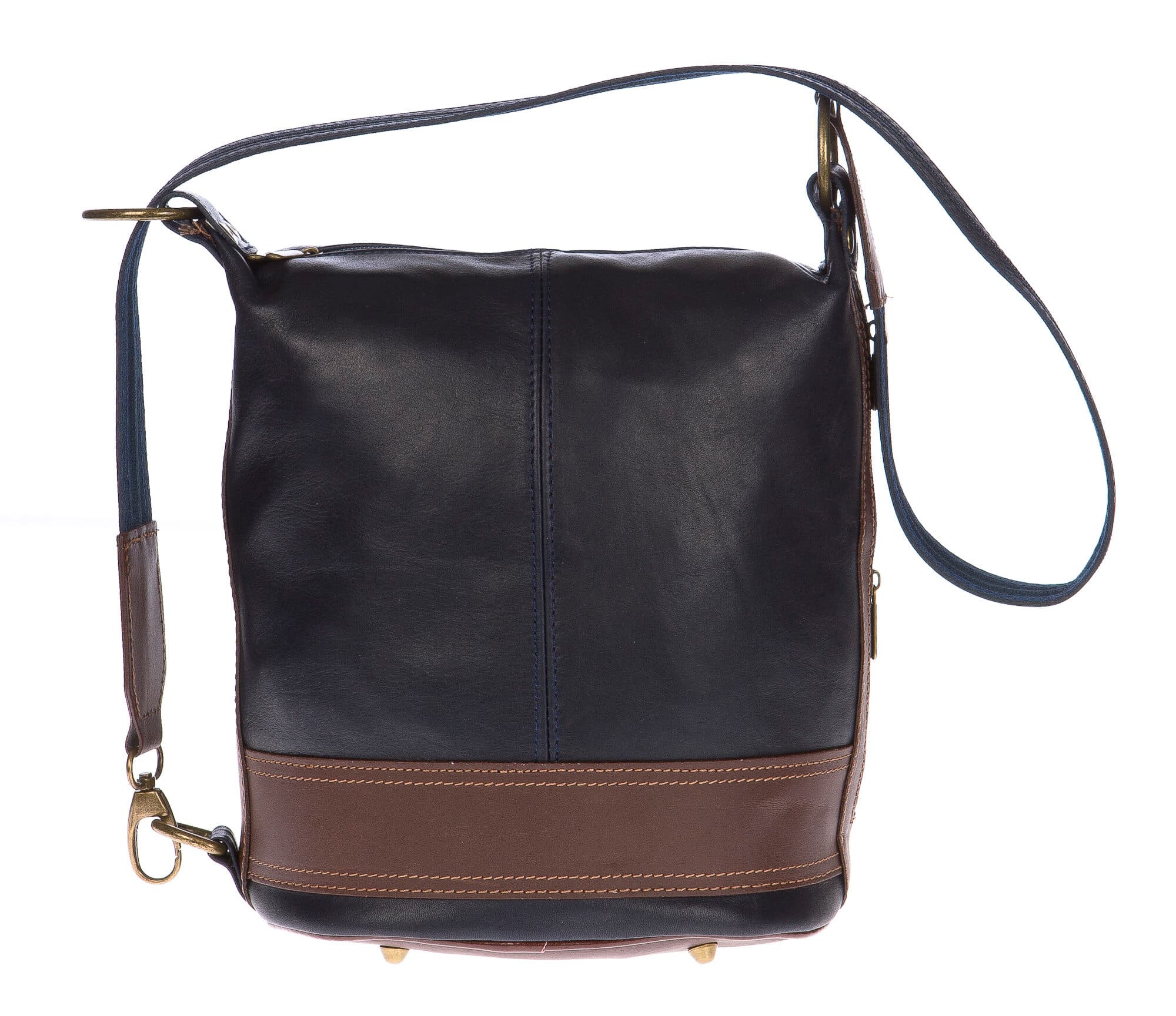 Borsa zaino donna in vera pelle CHIAROSCURO mod. MONTE SILLARA