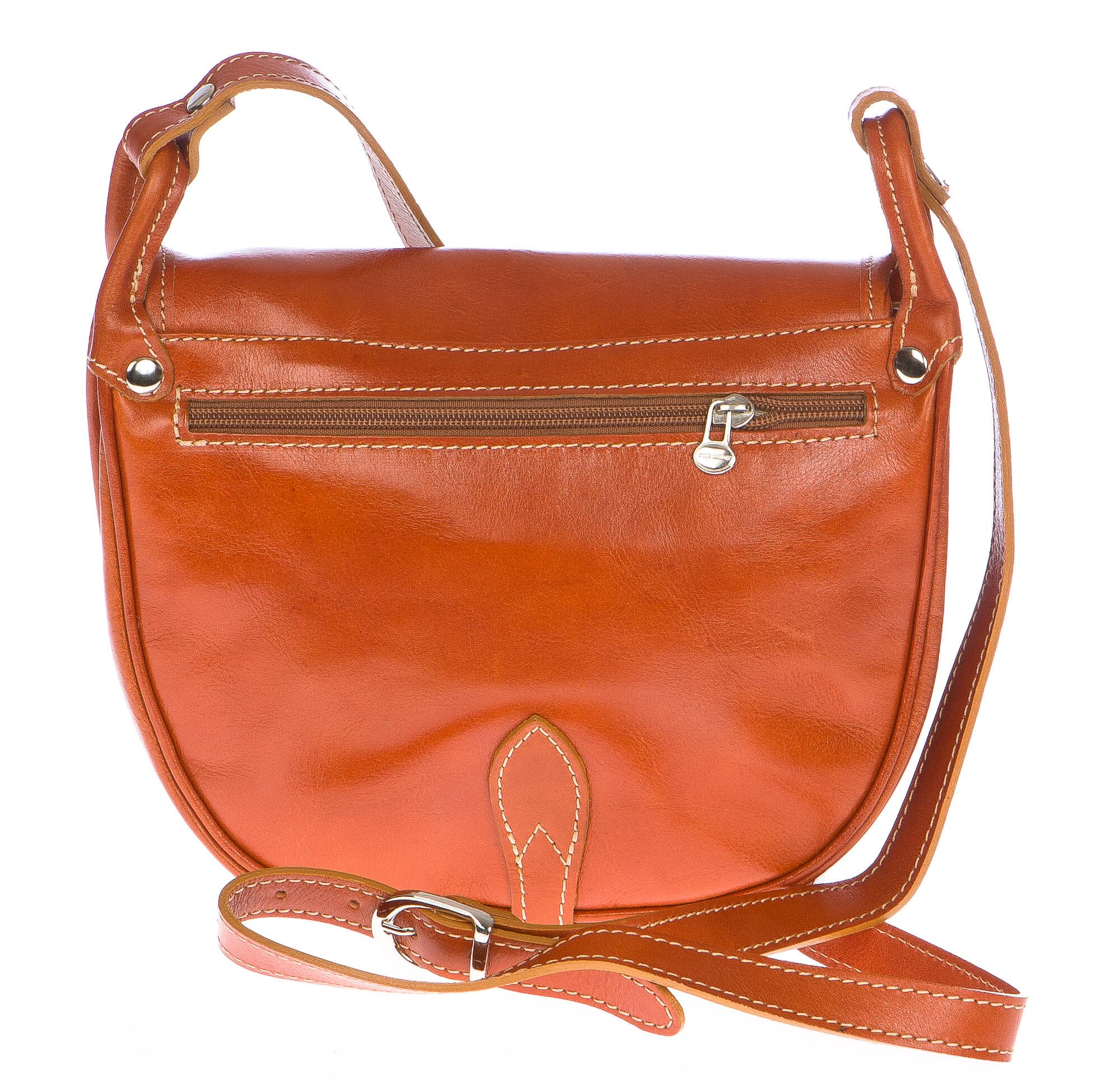 Borsa donna in vera pelle CHIAROSCURO mod. TATIANA colore MIELE, borsa Tolfa, Made in Italy