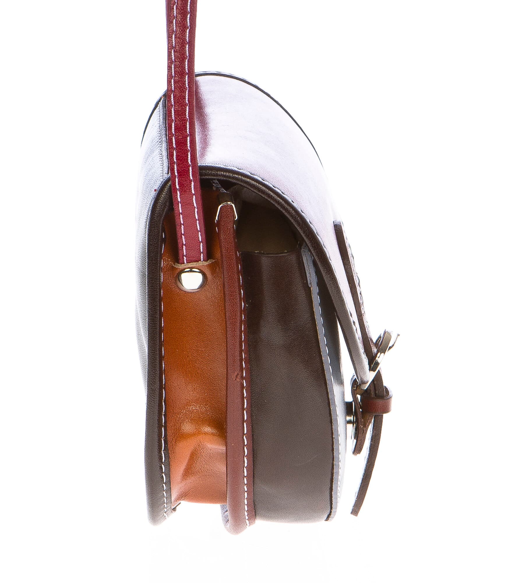 Borsa donna in vera pelle CHIAROSCURO mod. RAMONA colore MULTICOLORE Made in Italy (Borsa