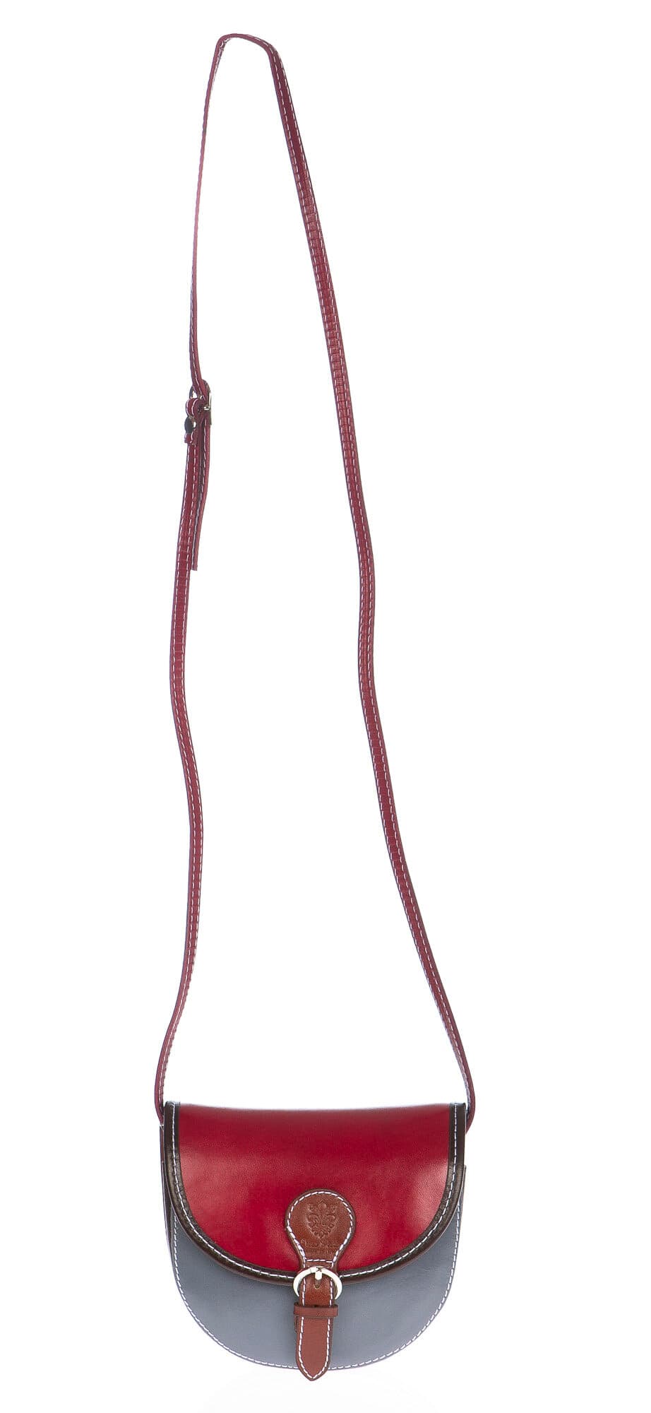Borsa donna in vera pelle CHIAROSCURO mod. RAMONA colore MULTICOLORE Made in Italy (Borsa