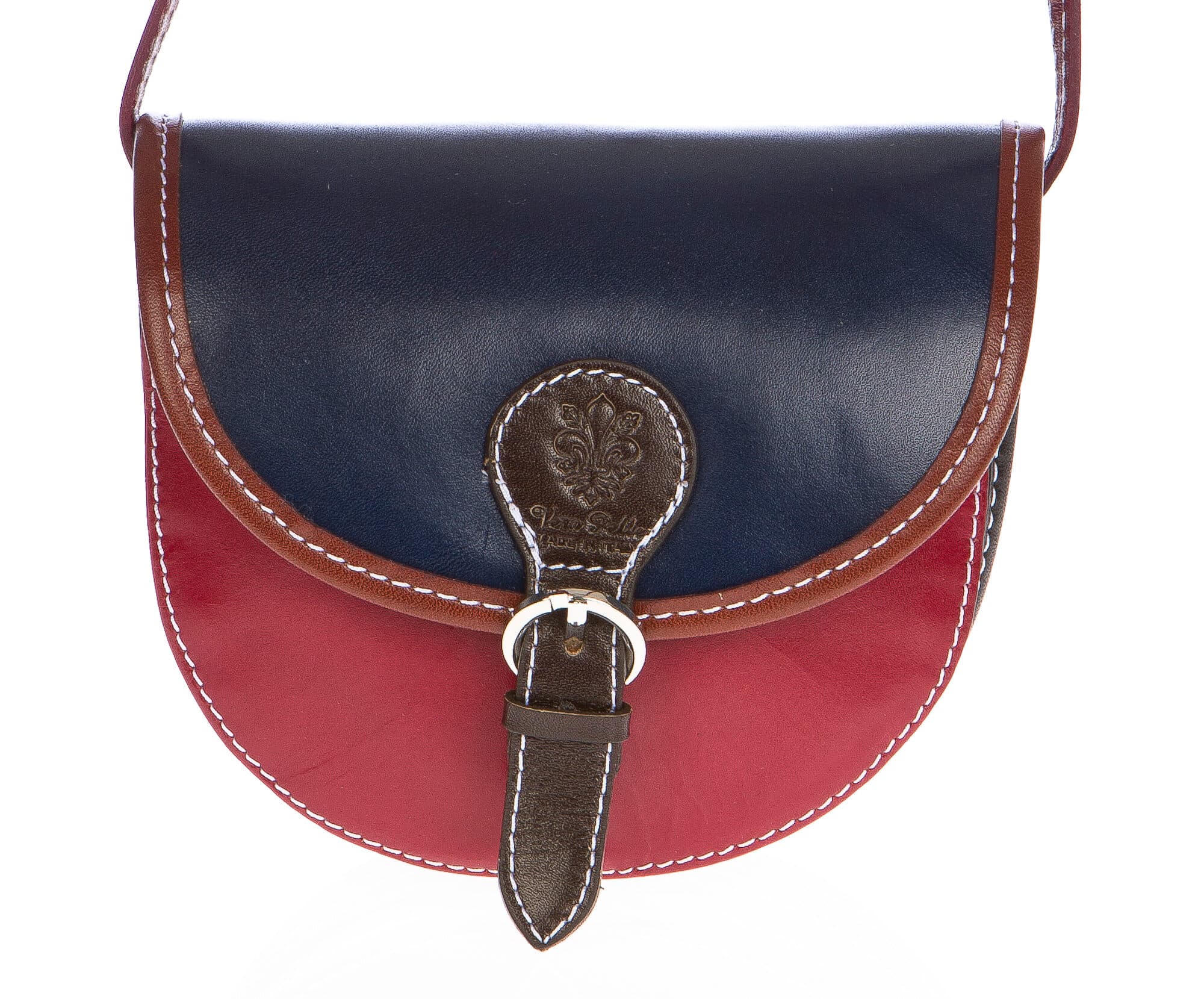 Borsa donna in vera pelle CHIAROSCURO mod. RAMONA colore MULTICOLORE Made in Italy (Borsa)