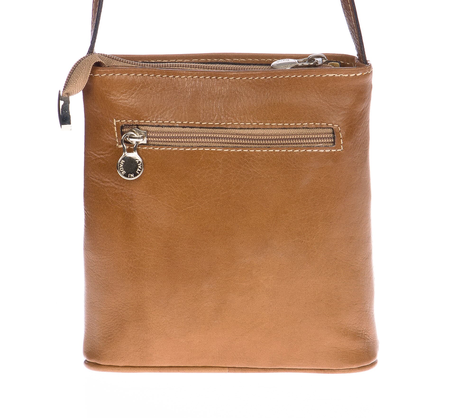 Borsa donna in vera pelle CHIAROSCURO mod. SONIA colore BEIGE Made in Italy (Borsa)
