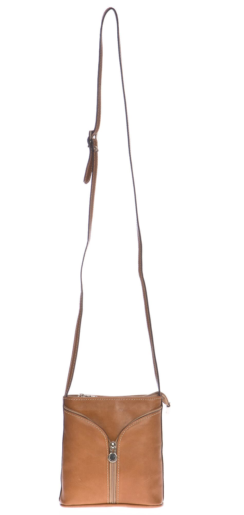 Borsa donna in vera pelle CHIAROSCURO mod. SONIA colore BEIGE Made in Italy (Borsa)
