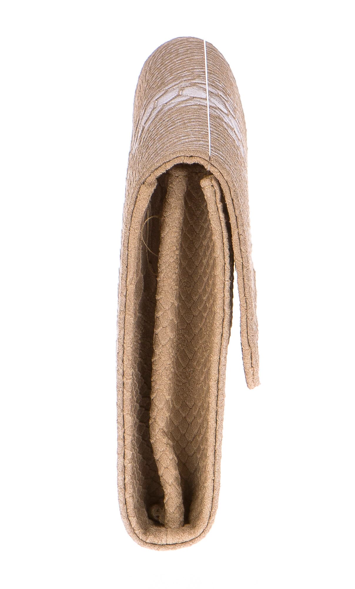 Borsa donna in vera pelle CHIARO SCURO mod. EMILIA colore BEIGE Made in Italy - P001081