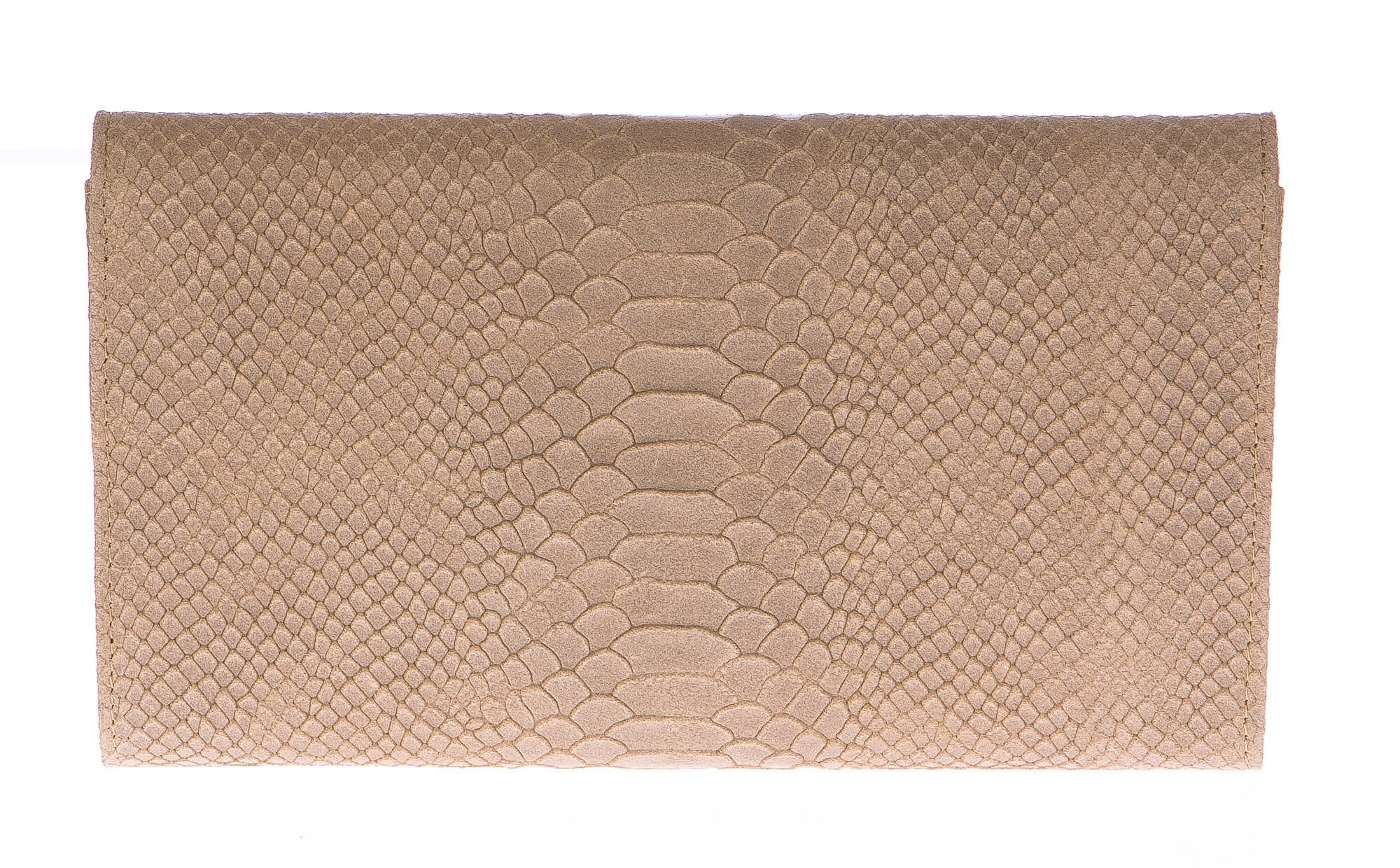 Borsa donna in vera pelle CHIARO SCURO mod. EMILIA colore BEIGE Made in Italy - P001081
