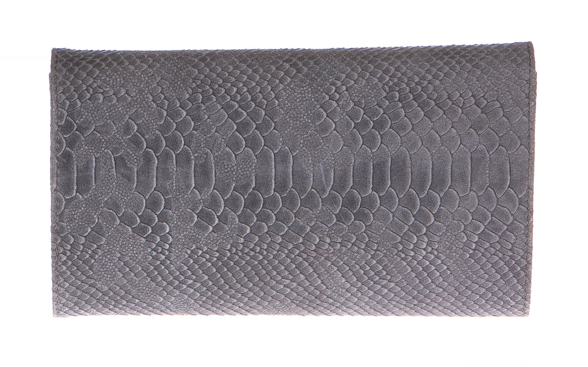 Borsa donna in vera pelle CHIARO SCURO mod. EMILIA colore GRIGIO Made in Italy - P001082