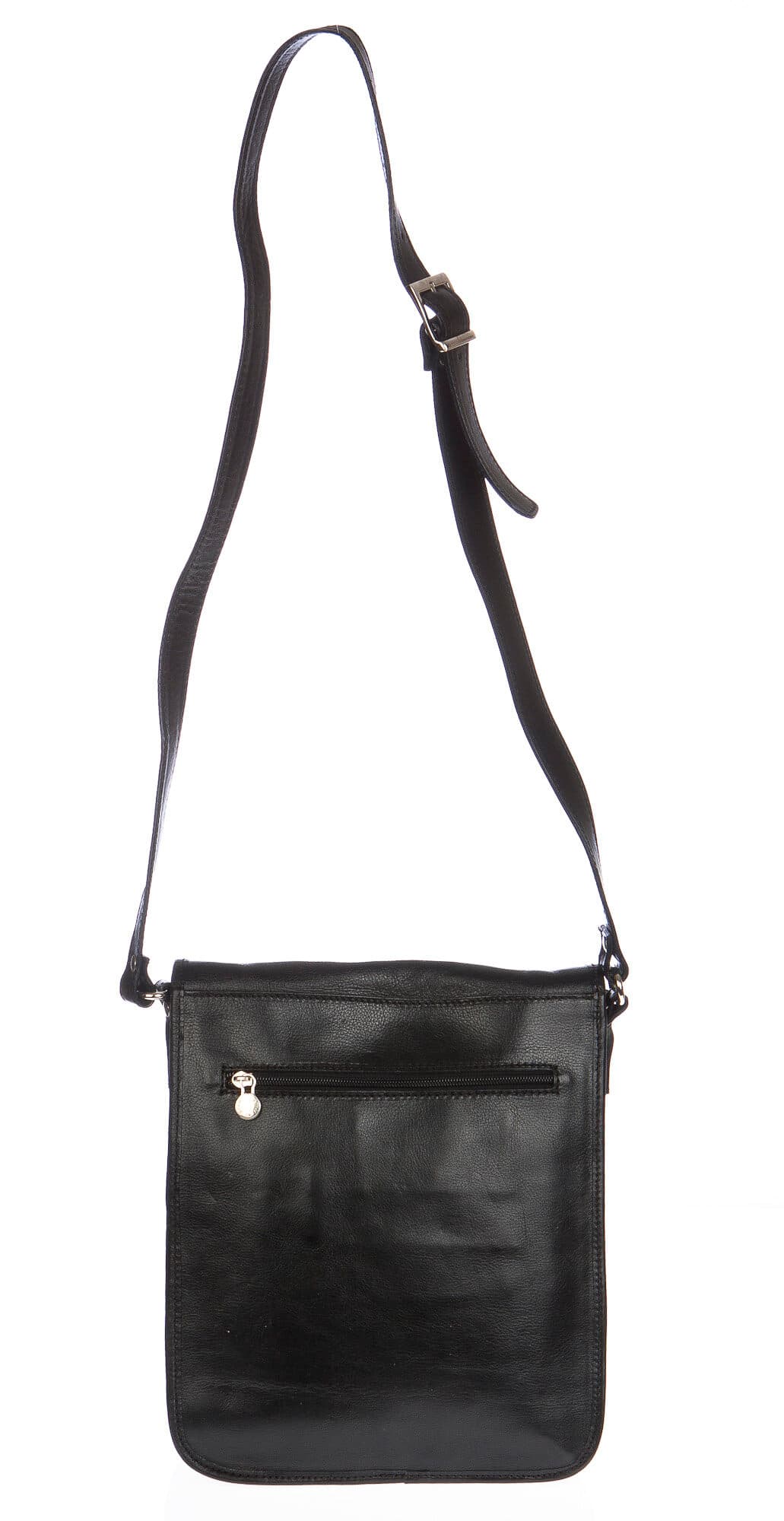 Borsa uomo in vera pelle CHIAROSCURO mod. DANIO small colore NERO Made in Italy