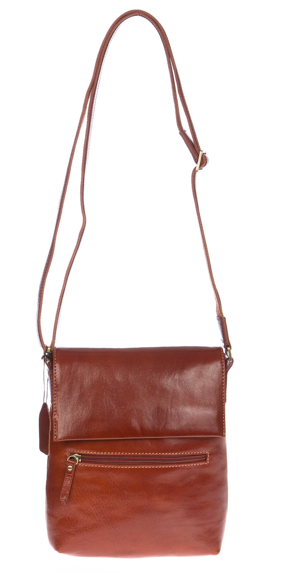 Borsa uomo in vera pelle CHIAROSCURO mod. EZIO colore MARRONE Made in Italy (Borsa)