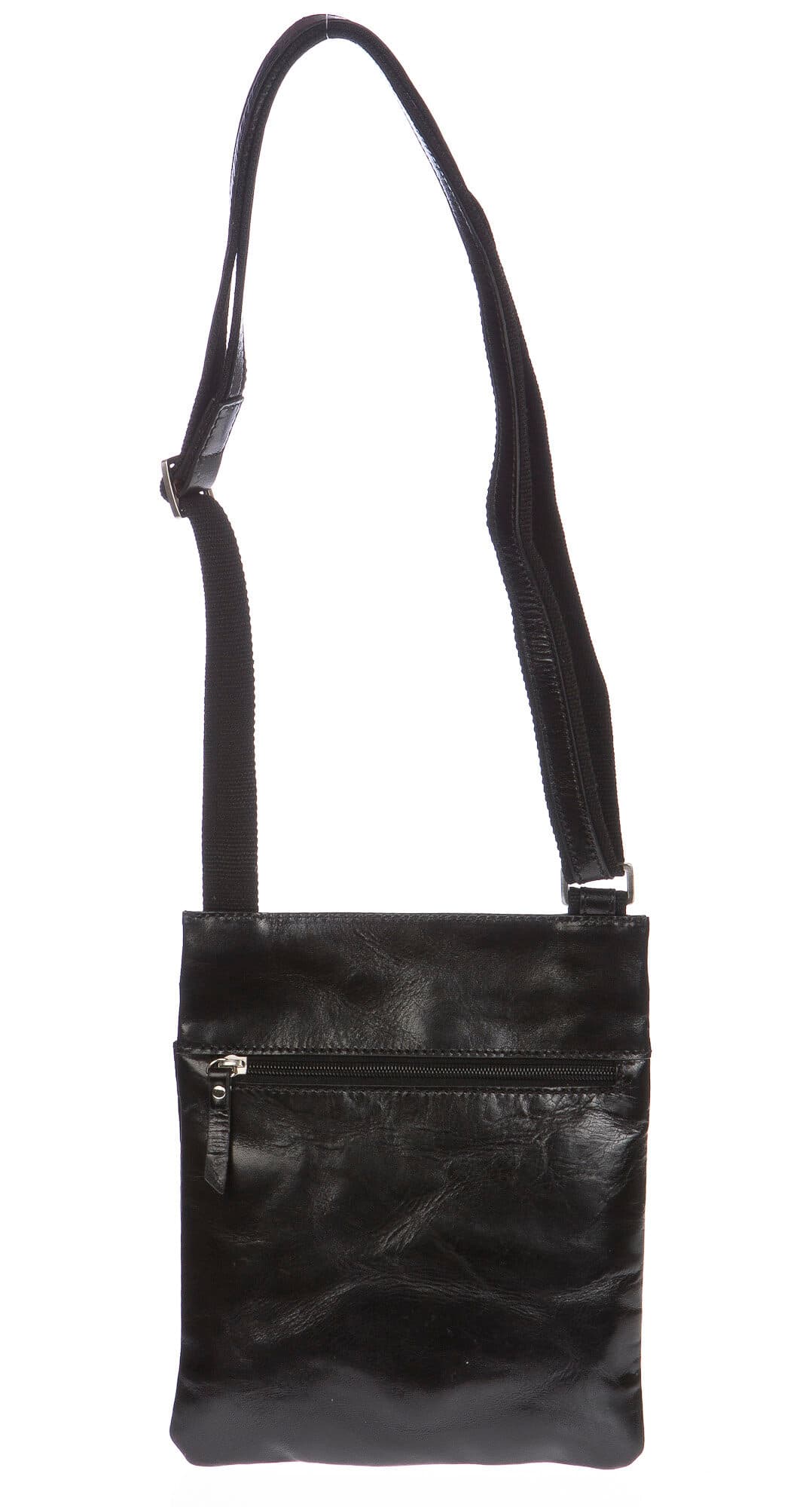 Borsa uomo in vera pelle CHIAROSCURO mod. DISMA colore NERO Made in Italy (Borsa)
