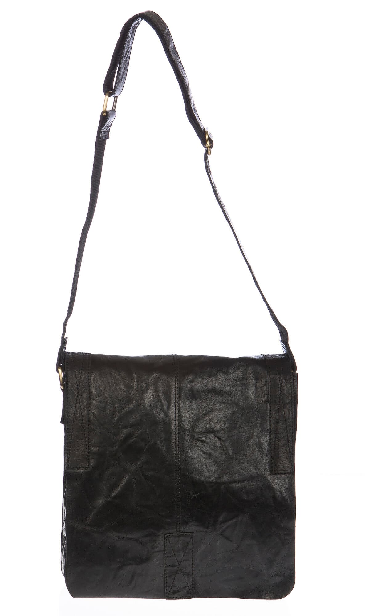 Borsa uomo in vera pelle CHIAROSCURO mod. DYLAN colore NERO Made in Italy (Borsa)