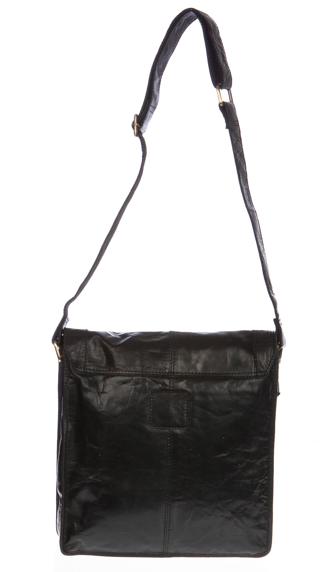 Borsa uomo in vera pelle CHIAROSCURO mod. DYLAN colore NERO Made in Italy (Borsa)
