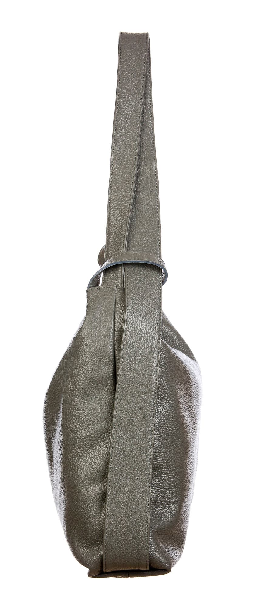 OLIVIA : borsa / zaino, pelle morbida, colore : GRIGIO, Made in Italy