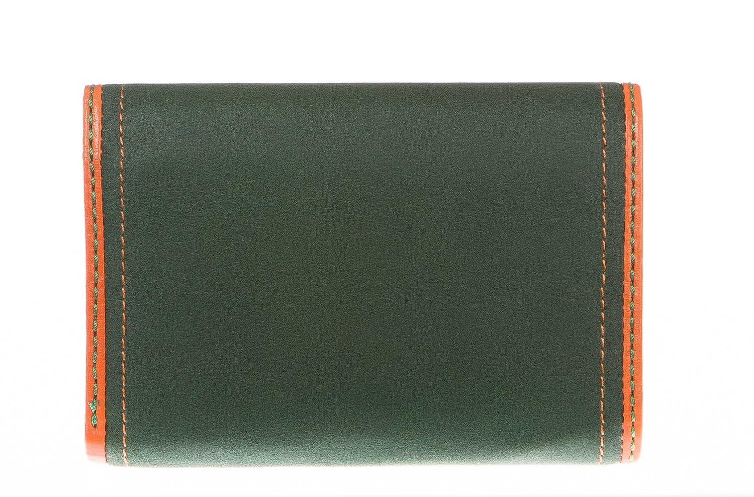 Portafoglio donna in vera pelle nubuck HARVEY MILLER mod GIACINTA colore VERDE Made in Italy.