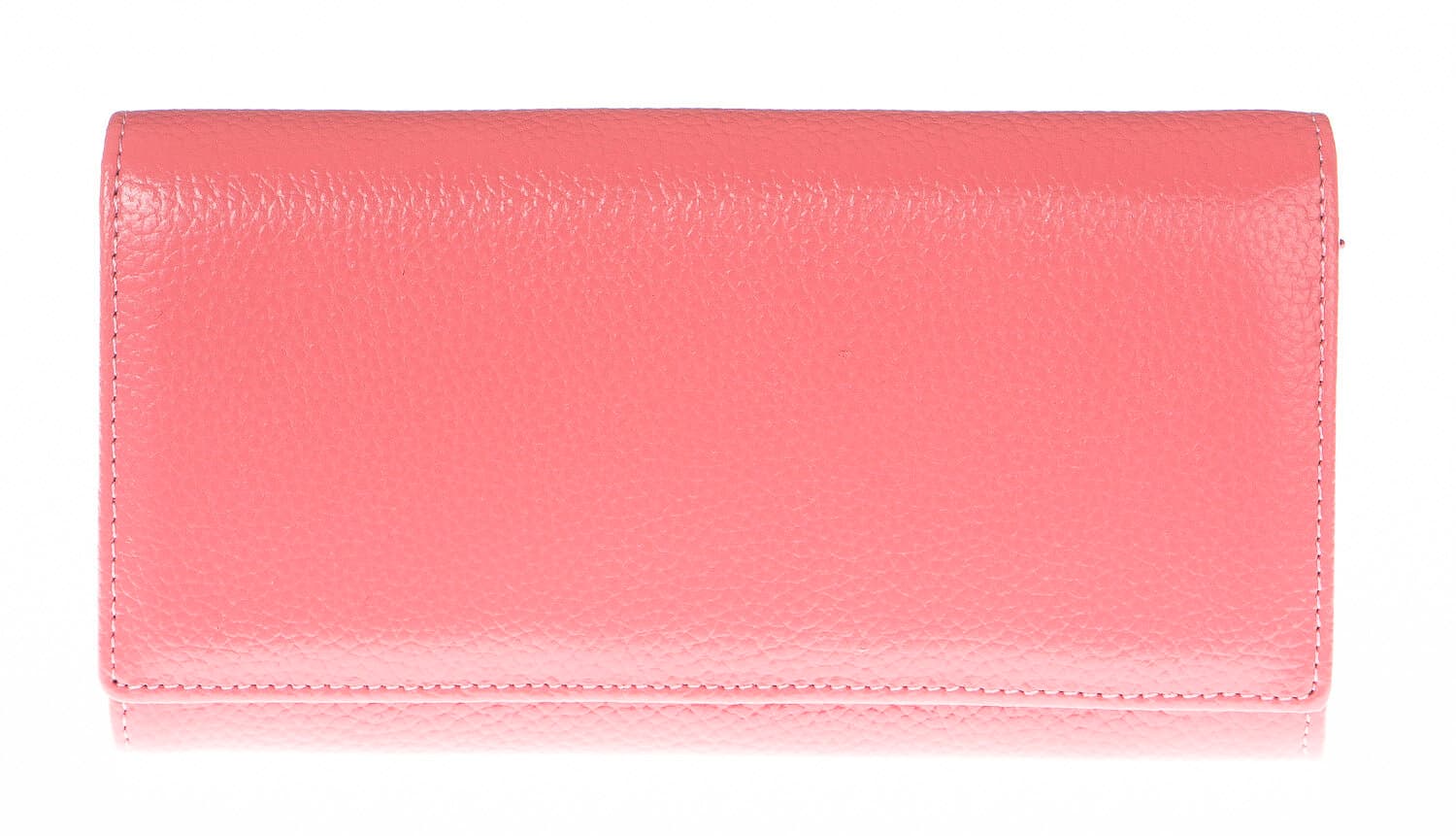 Portafoglio donna in vera pelle tradizionale SANTINI mod SURFINIA colore ROSA Made in Italy. (Portafoglio