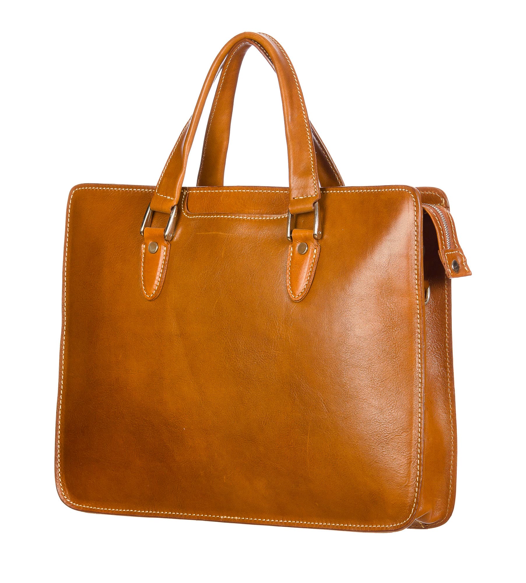 MORENO : cartella ufficio / portadocumenti, uomo - donna, in cuoio, colore : MARRONE, Made in Italy 