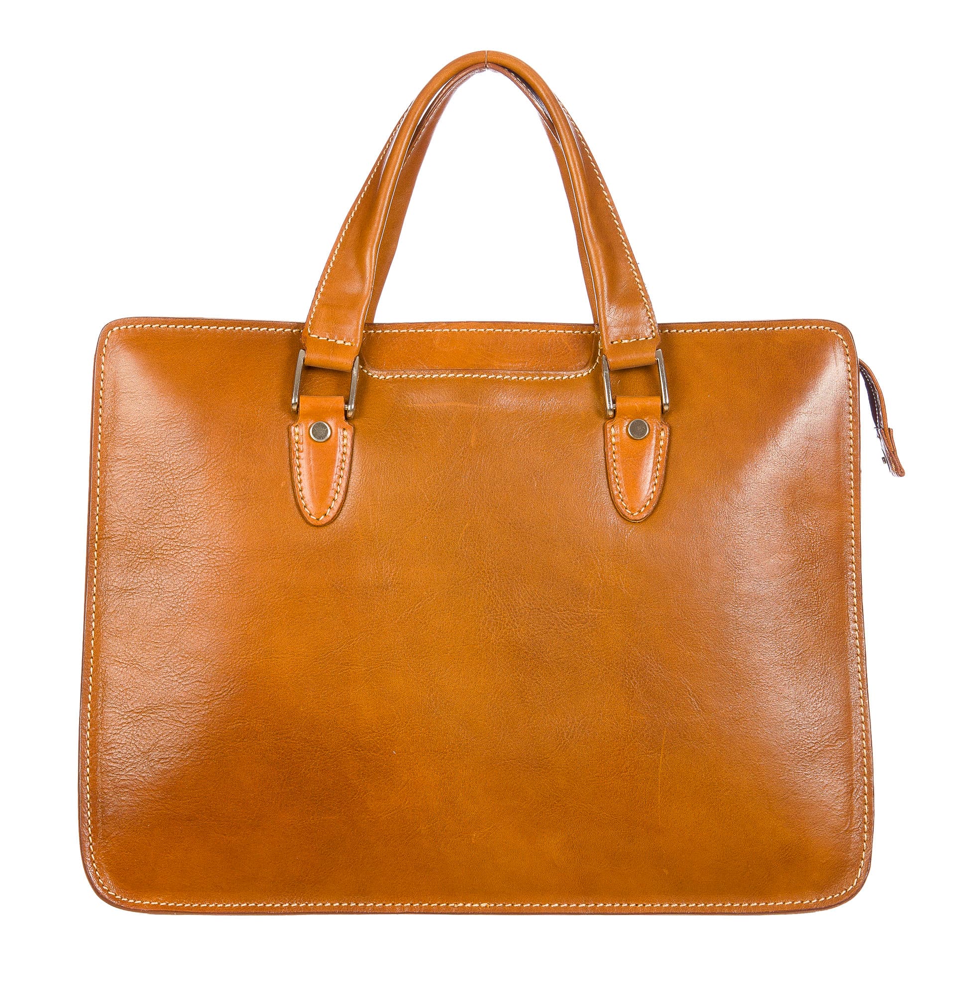 MORENO : cartella ufficio / portadocumenti, uomo - donna, in cuoio, colore : MARRONE, Made in Italy 