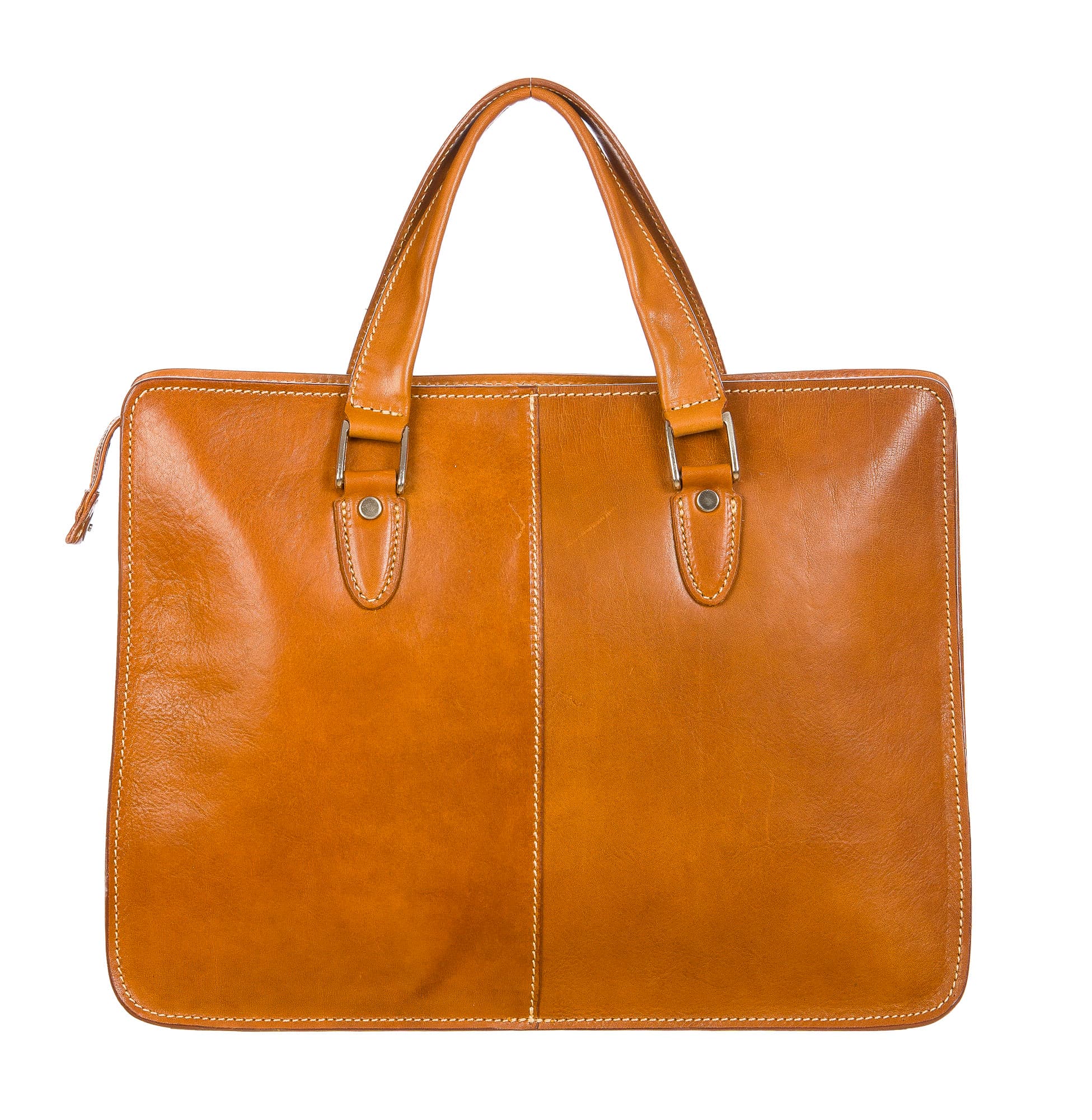 MORENO : cartella ufficio / portadocumenti, uomo - donna, in cuoio, colore : MARRONE, Made in Italy 