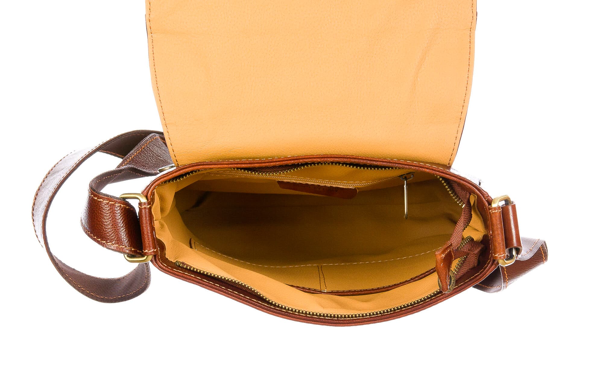 GREG : tracolla da uomo, in cuoio, colore : TESTAMORO, Made in Italy (Borsa)