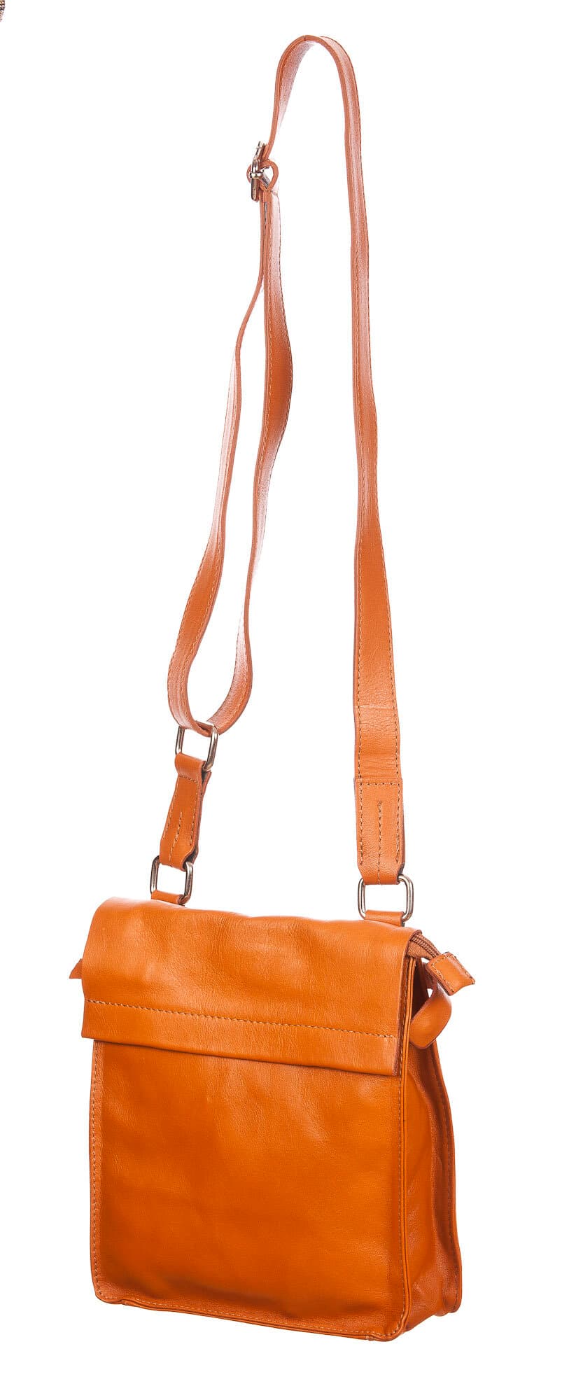 ETTORE : tracolla uomo in pelle morbida, colore : MIELE, Made in Italy (Borsa)