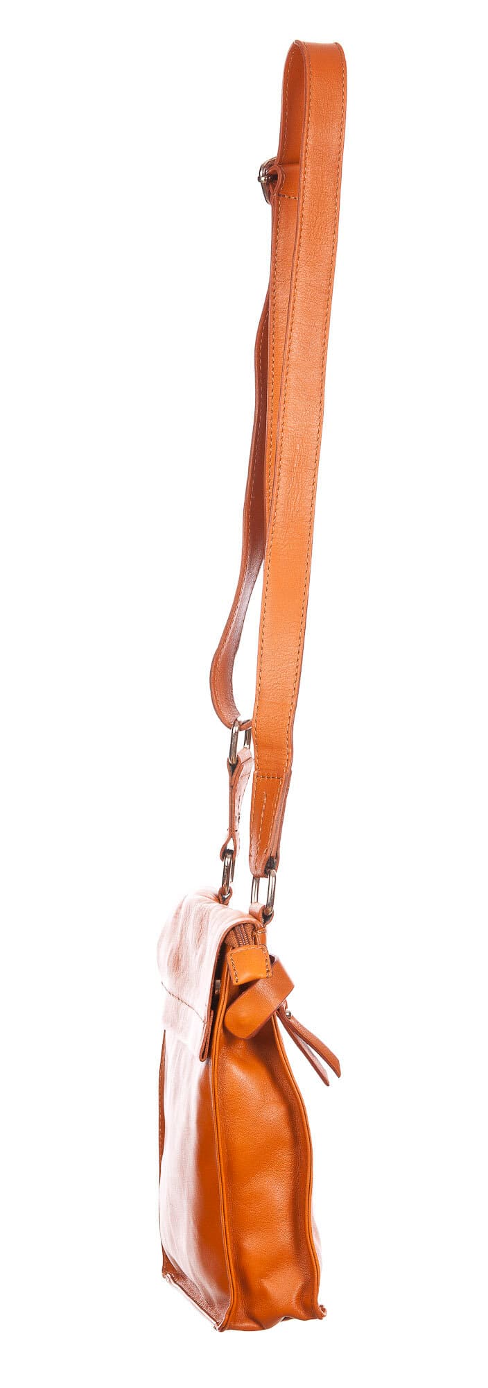 ETTORE : tracolla uomo in pelle morbida, colore : MIELE, Made in Italy (Borsa)