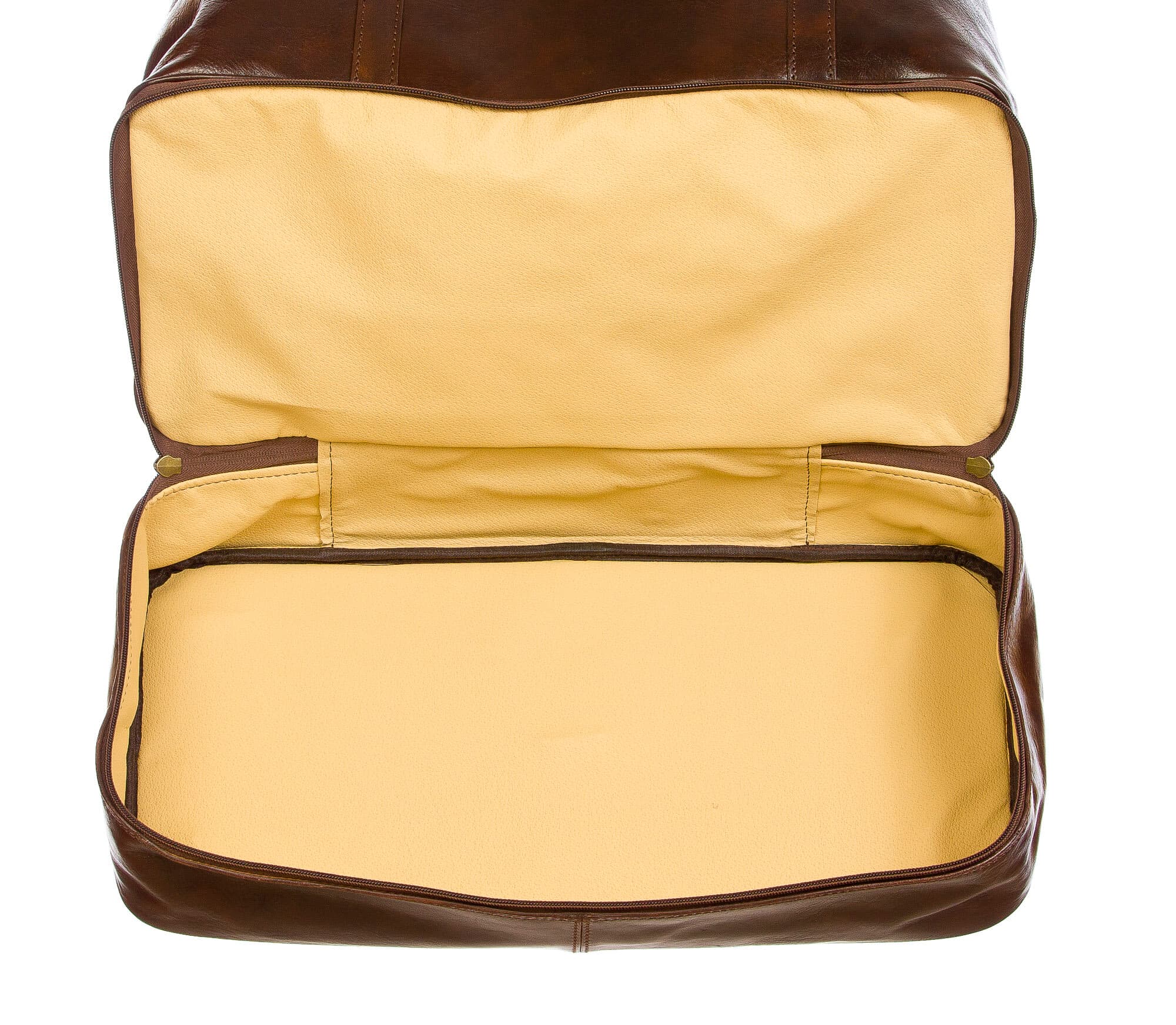 DANUBIO : borsa da viaggio in cuio, colore : TESTAMORO, Made in Italy (Borsa)