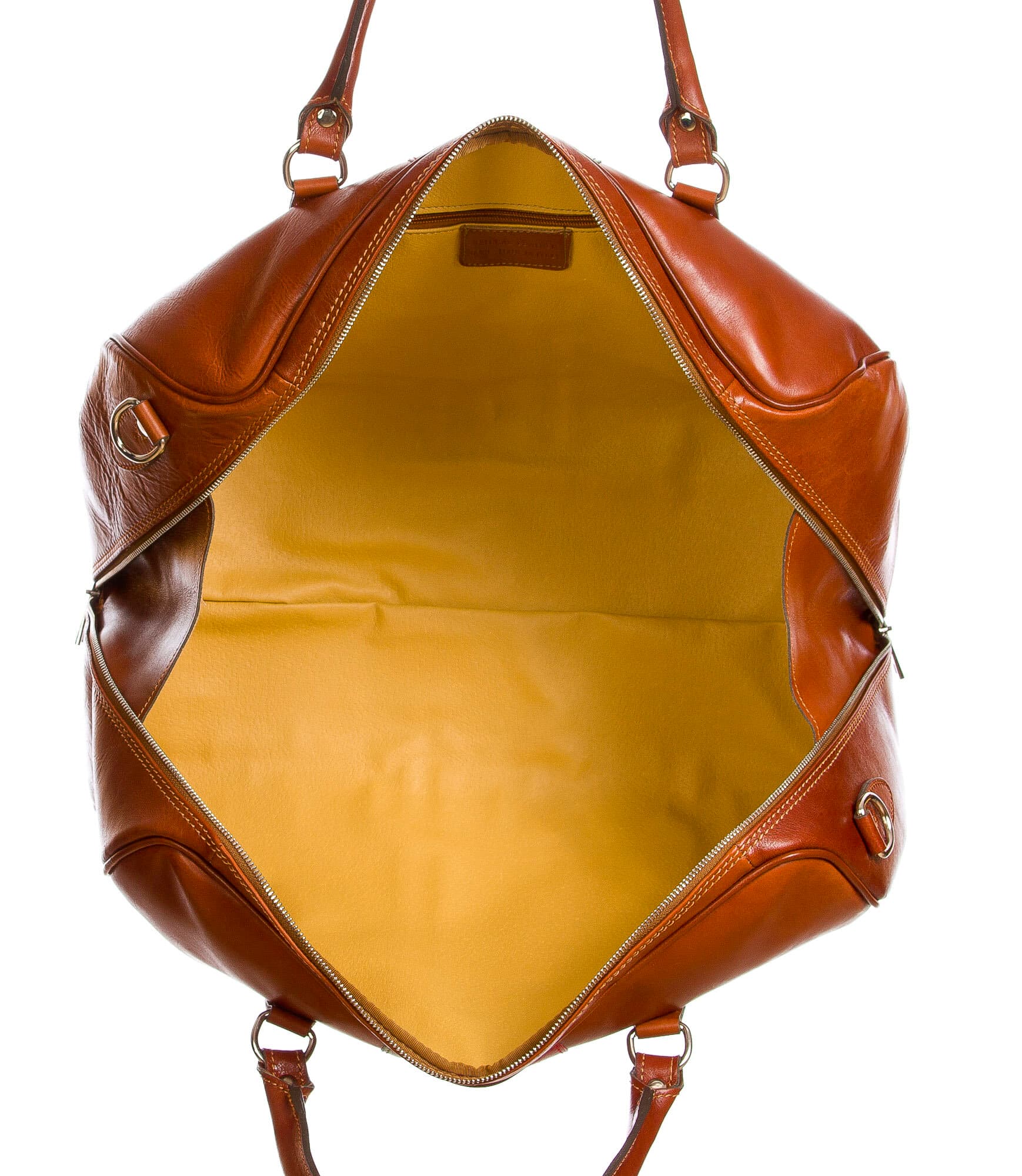 COMO MAXI: borsa da viaggio in cuoio, tricolore, colore : MARRONE, Madei un Italy (Borsa)