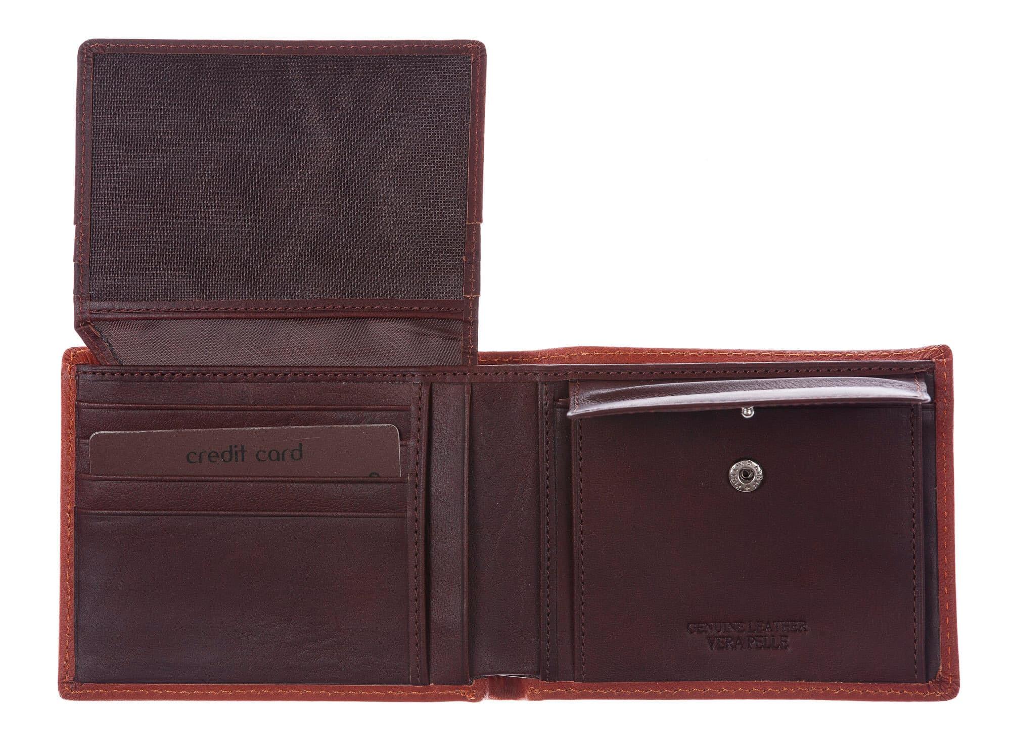 LAOS: portafogli ouomo in cuoio, colore: MIELE / TESTAMORO, Made in Italy (Portafoglio)Indietro Reset Elimina Duplicato Salva Salva e continua modifiche