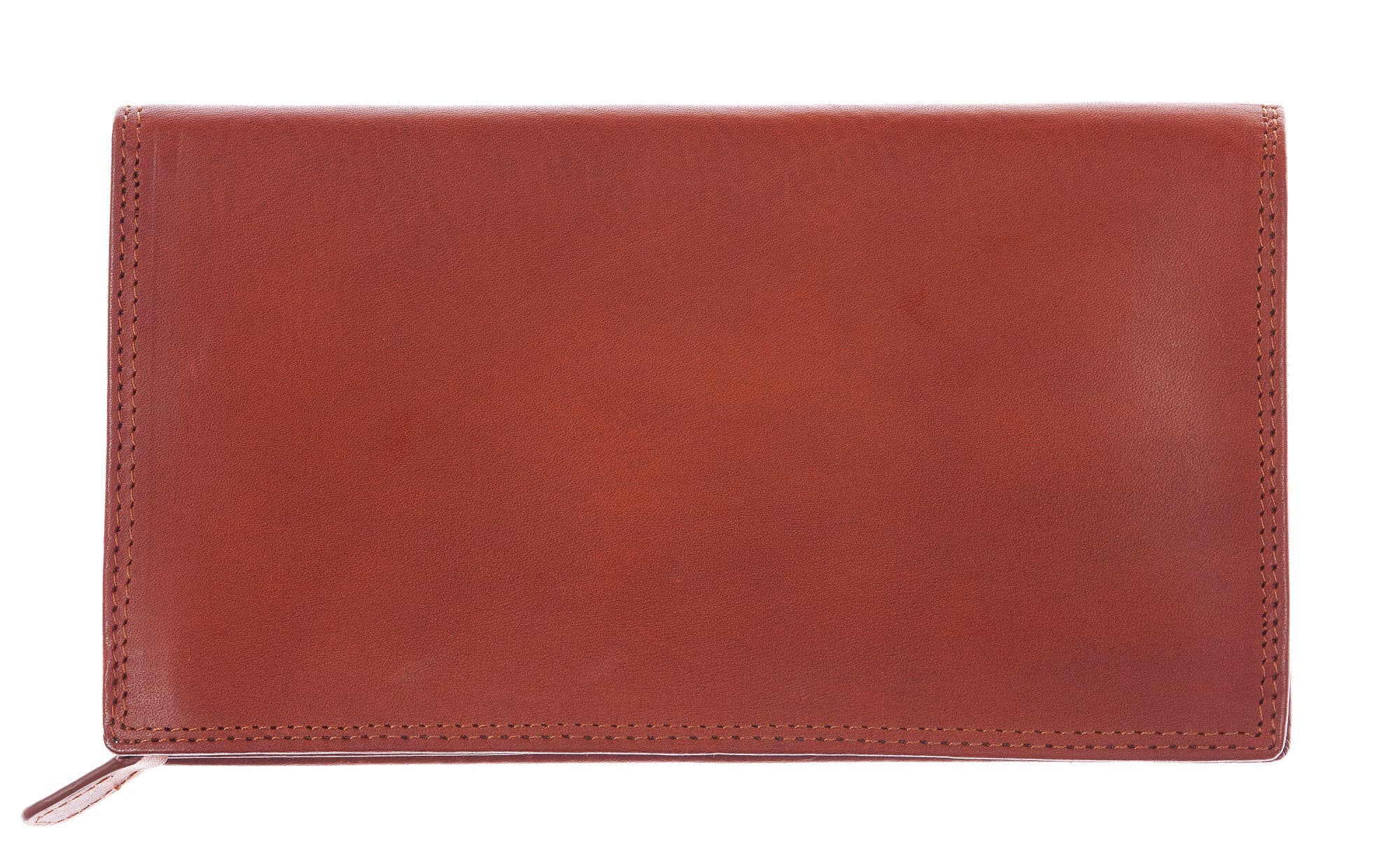 BARBADOS: maxi portafogli0 uomo in cuoio a bottone, colore: MARRONE, Made in Italy (Portafoglio