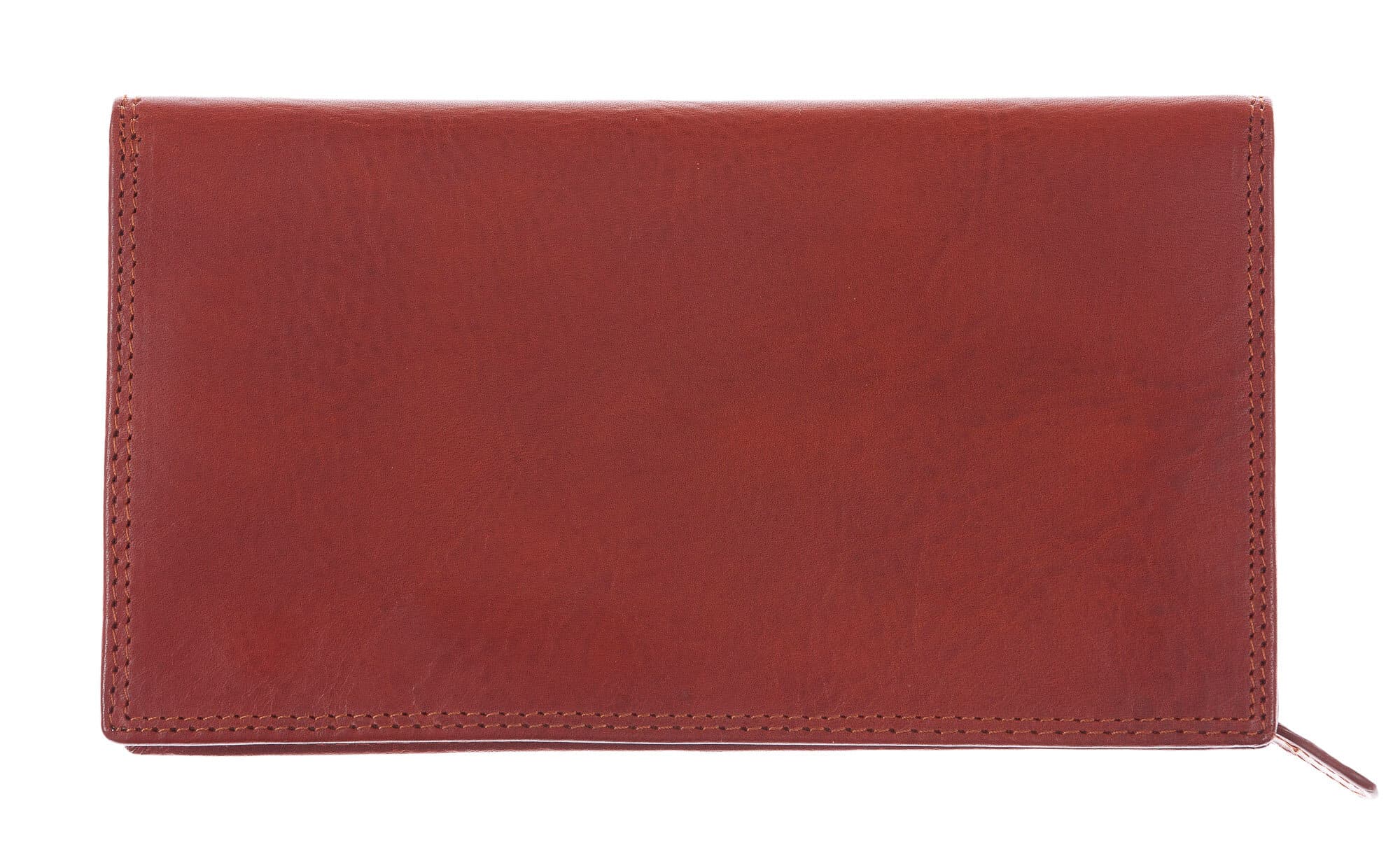 BARBADOS: maxi portafogli0 uomo in cuoio a bottone, colore: MARRONE, Made in Italy (Portafoglio