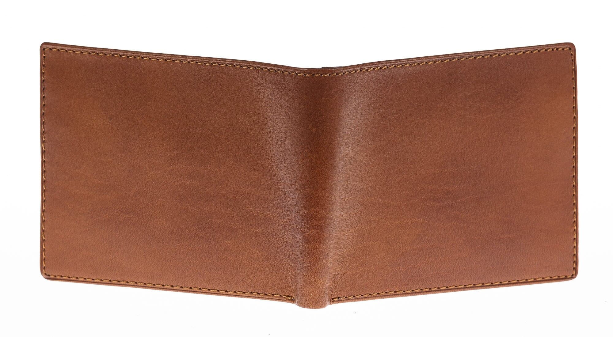 Portafoglio da uomo in vera pelle CAMBOGIA, colore MIELE/TESTA DI MORO, CHIAROSCURO, MADE IN ITALY 