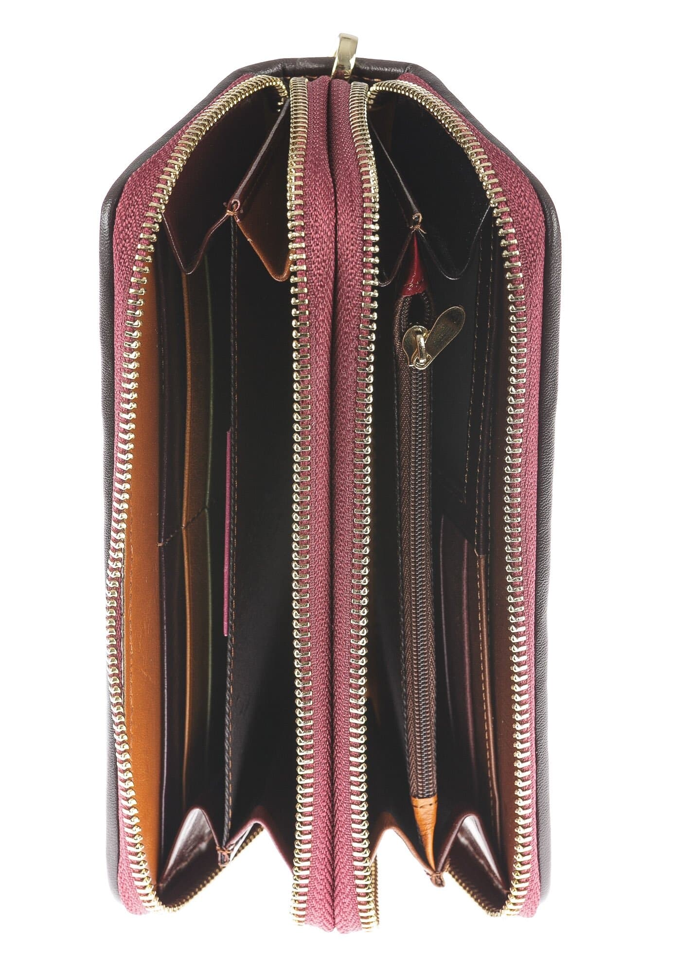 Portafoglio in vera pelle da donna NIGRITELLA, MULTICOLORE, ARIANNA DINI, MADE IN ITALY