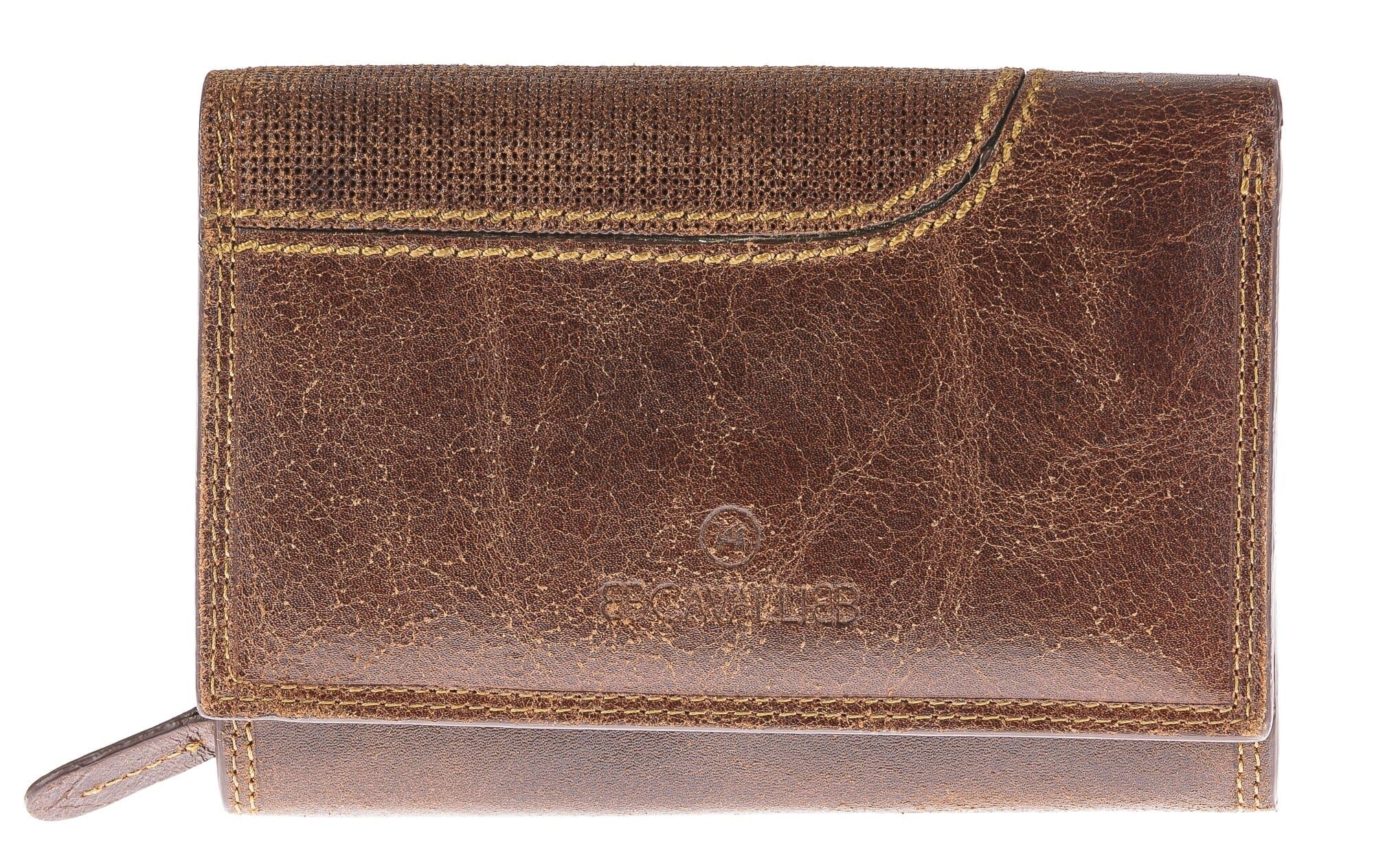 Portafoglio in vera pelle nabuk da uomo ISLANDA SMALL, colore MARRONE, BB CAVALLI, MADE IN ITALY