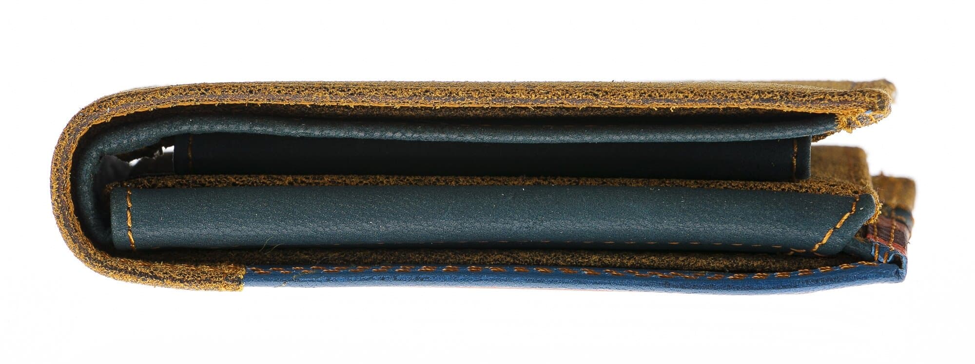 Portafoglio in vera pelle nabuk da uomo CAMBRIDGE, colore MIELE, HARVEY MILLER - POLO CLUB, MADE IN ITALY