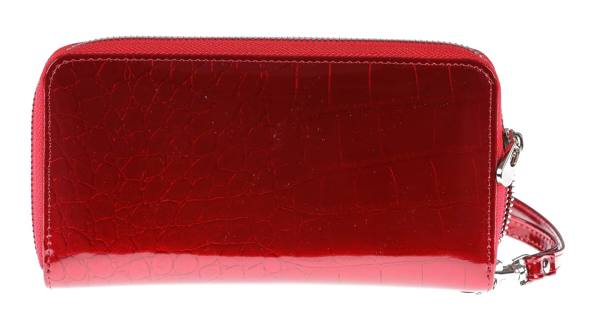 Portafoglio in vera pelle da donna MIRTO, colore ROSSO, CONTI, MADE IN ITALY