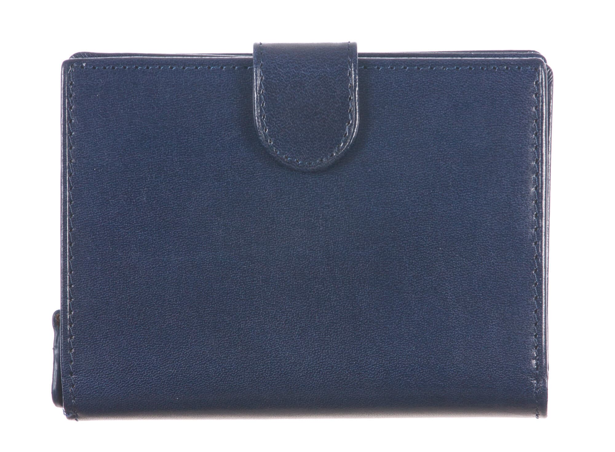 Portafoglio uomo / donna in pelle tradizionale mod. GINESTRA, colore blu