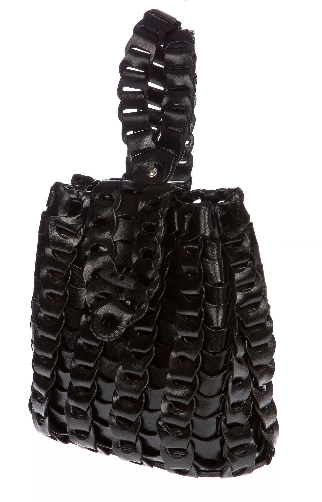Borsa zaino donna in vera pelle CHIAROSCURO mod. DENALI colore NERO Made in Italy. (Borsa)