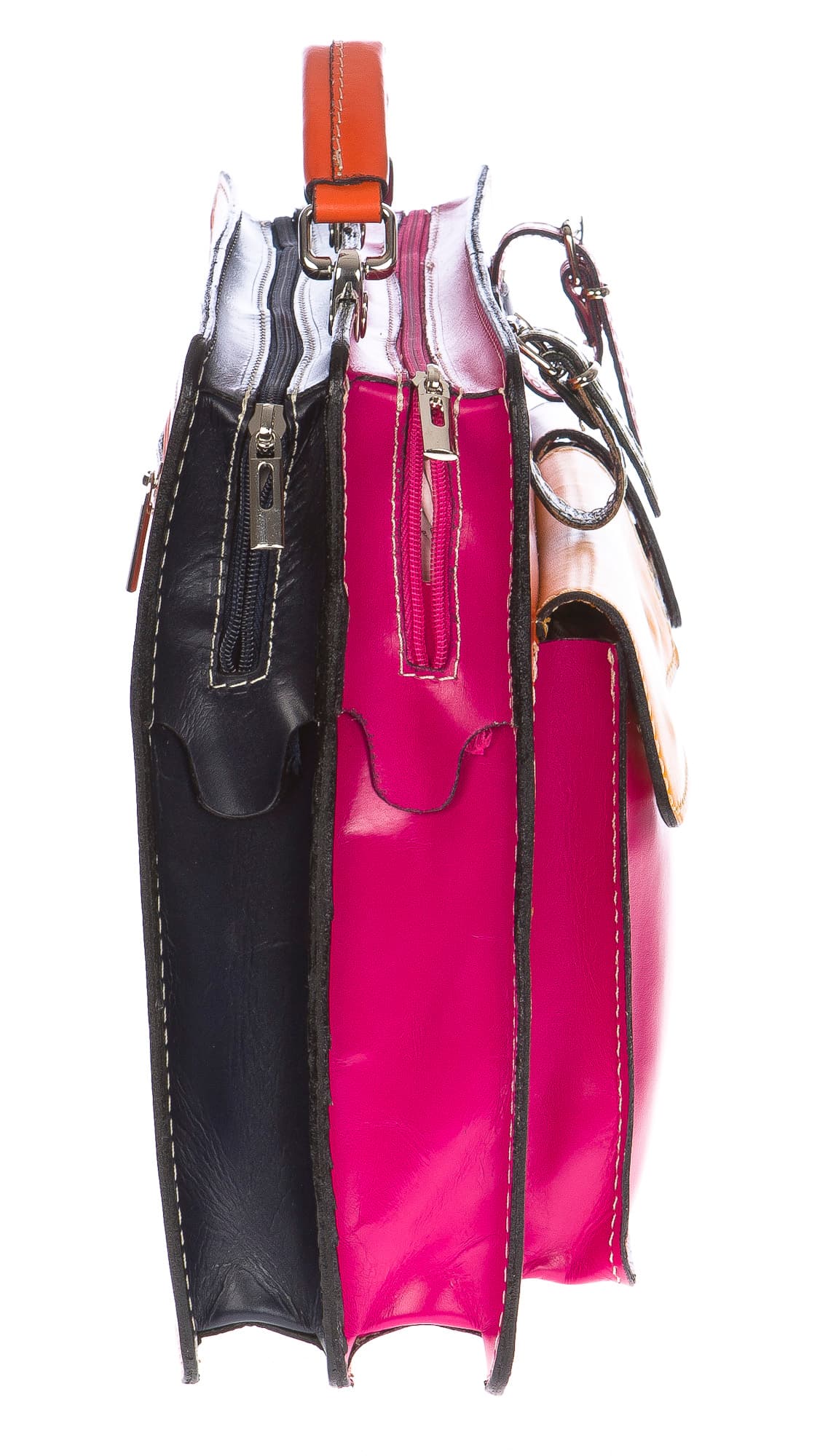 Borsa in vera pelle.