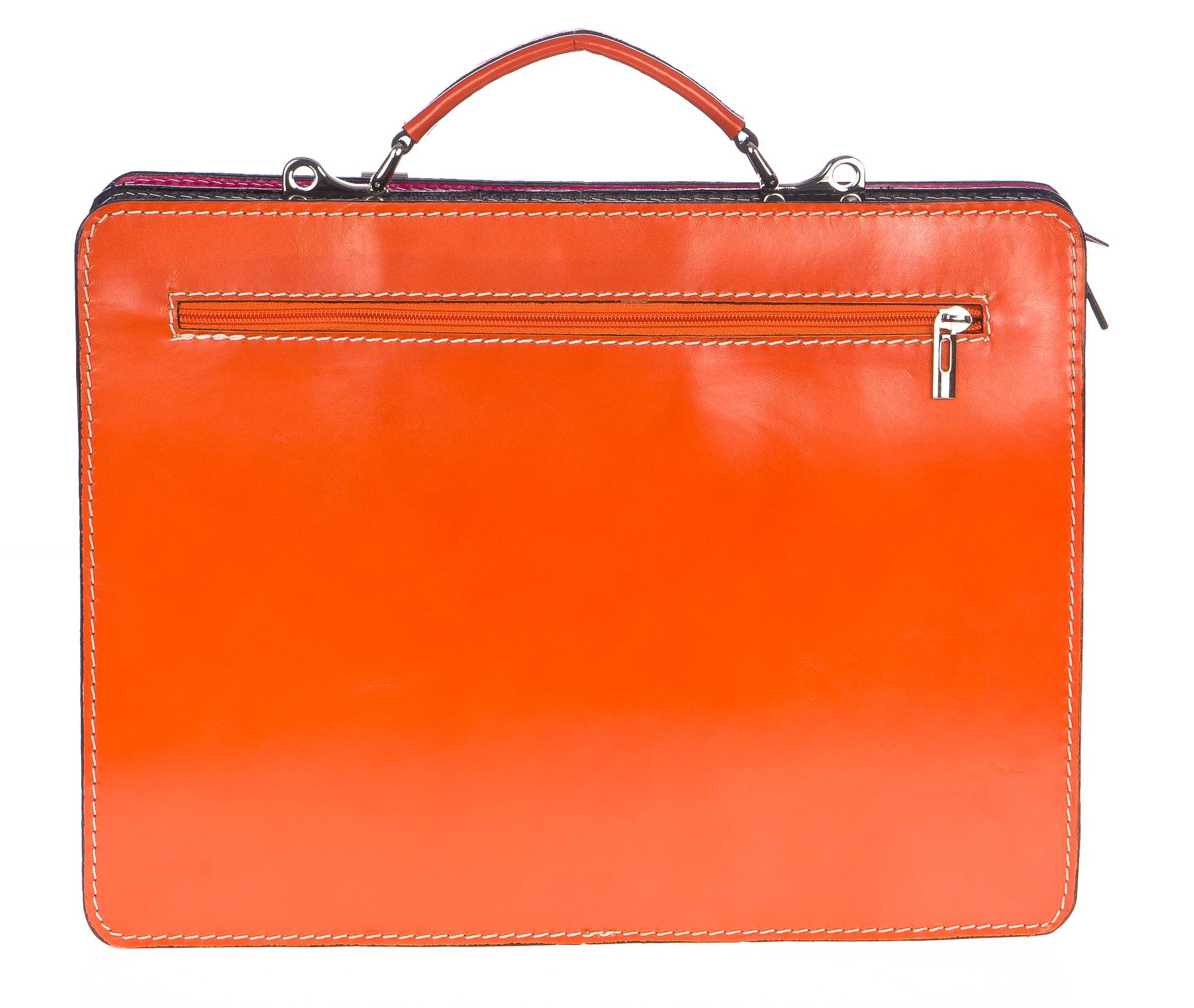  Borsa in vera pelle.