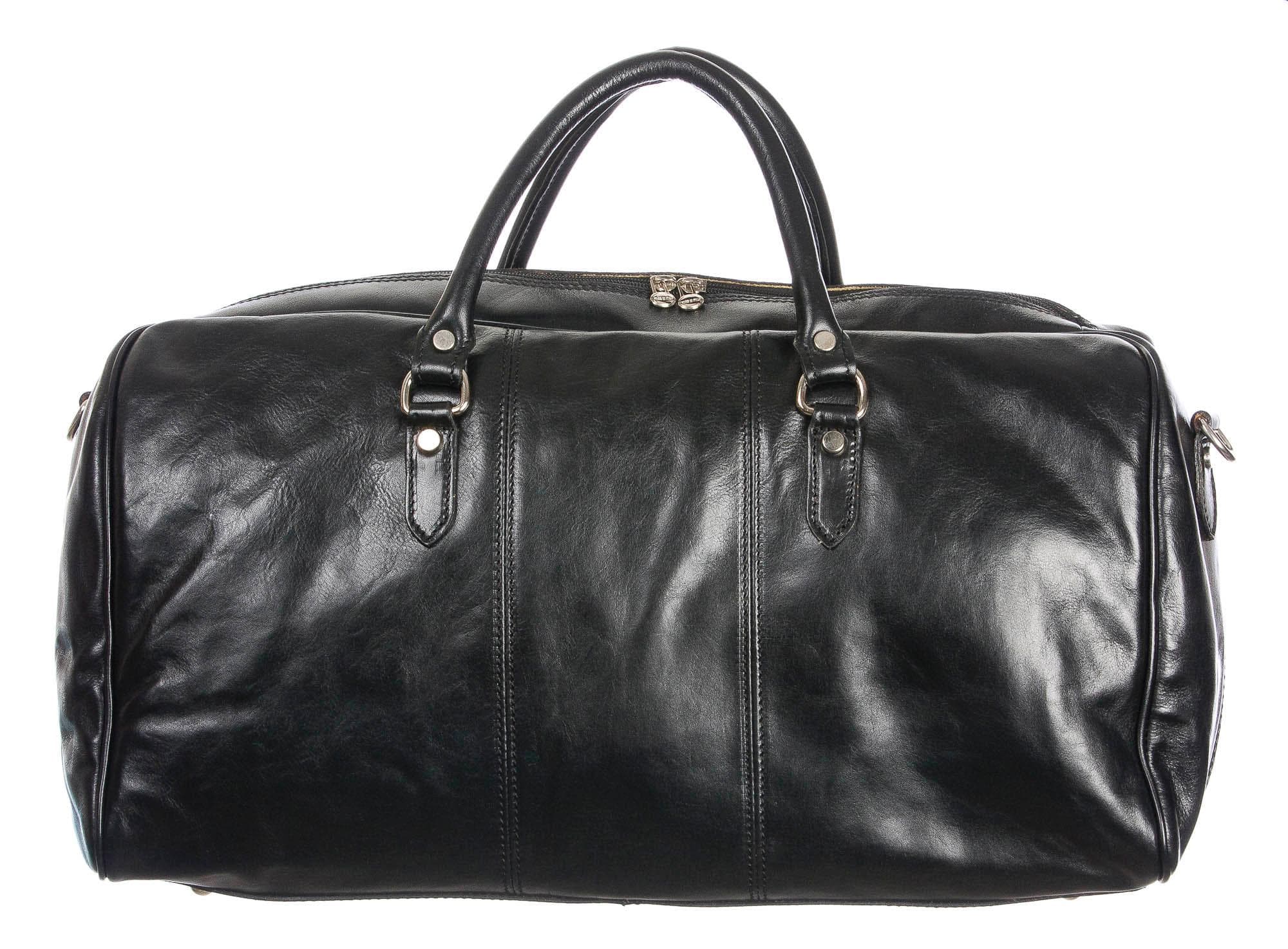 Borsa in vera pelle CHIAROSCURO mod. NILO colore MARRONE Made in Italy. (Borsa)