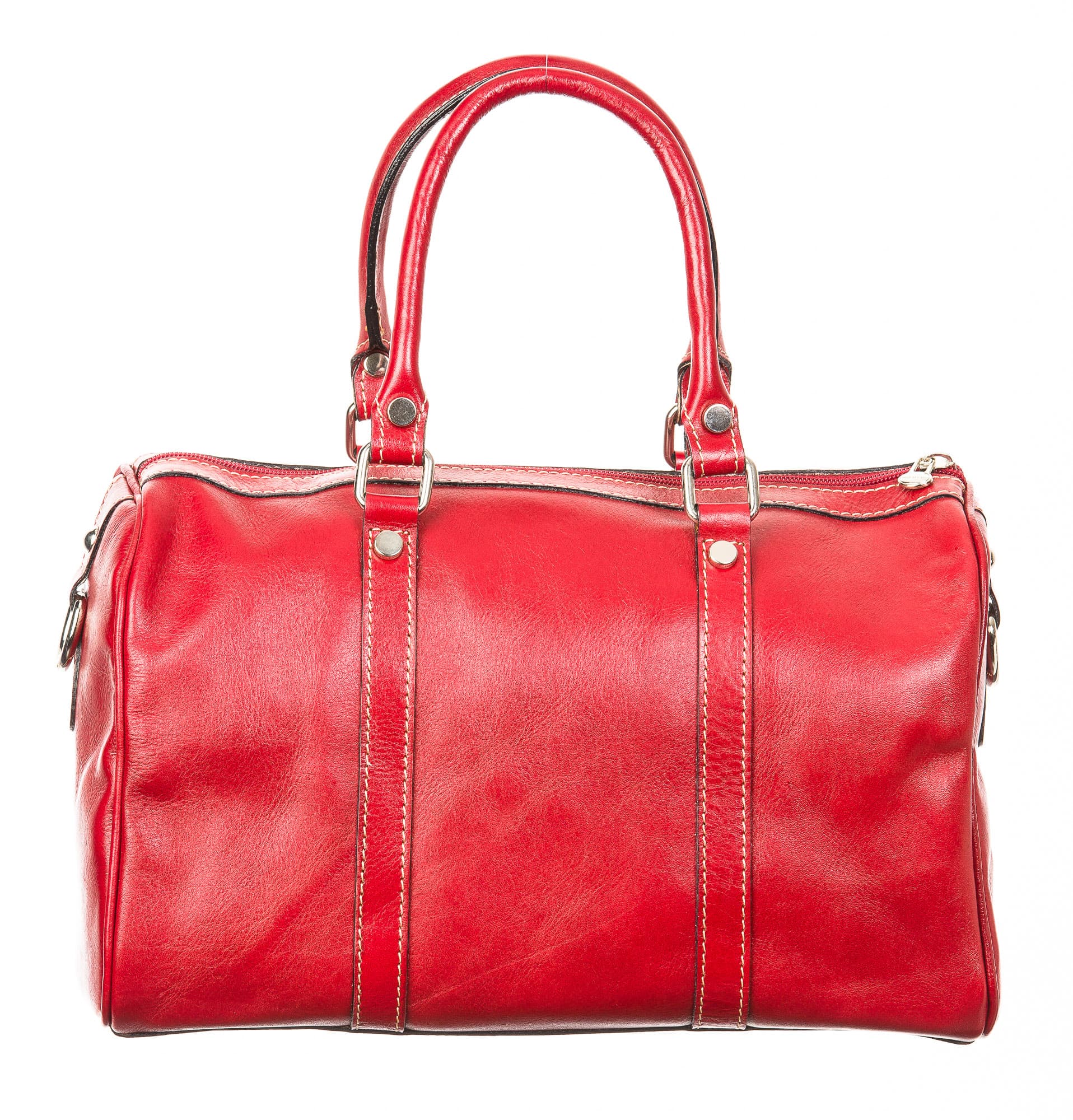 Borsa donna in vera pelle CHIAROSCURO mod. JENNY colore BEIGE Made in Italy