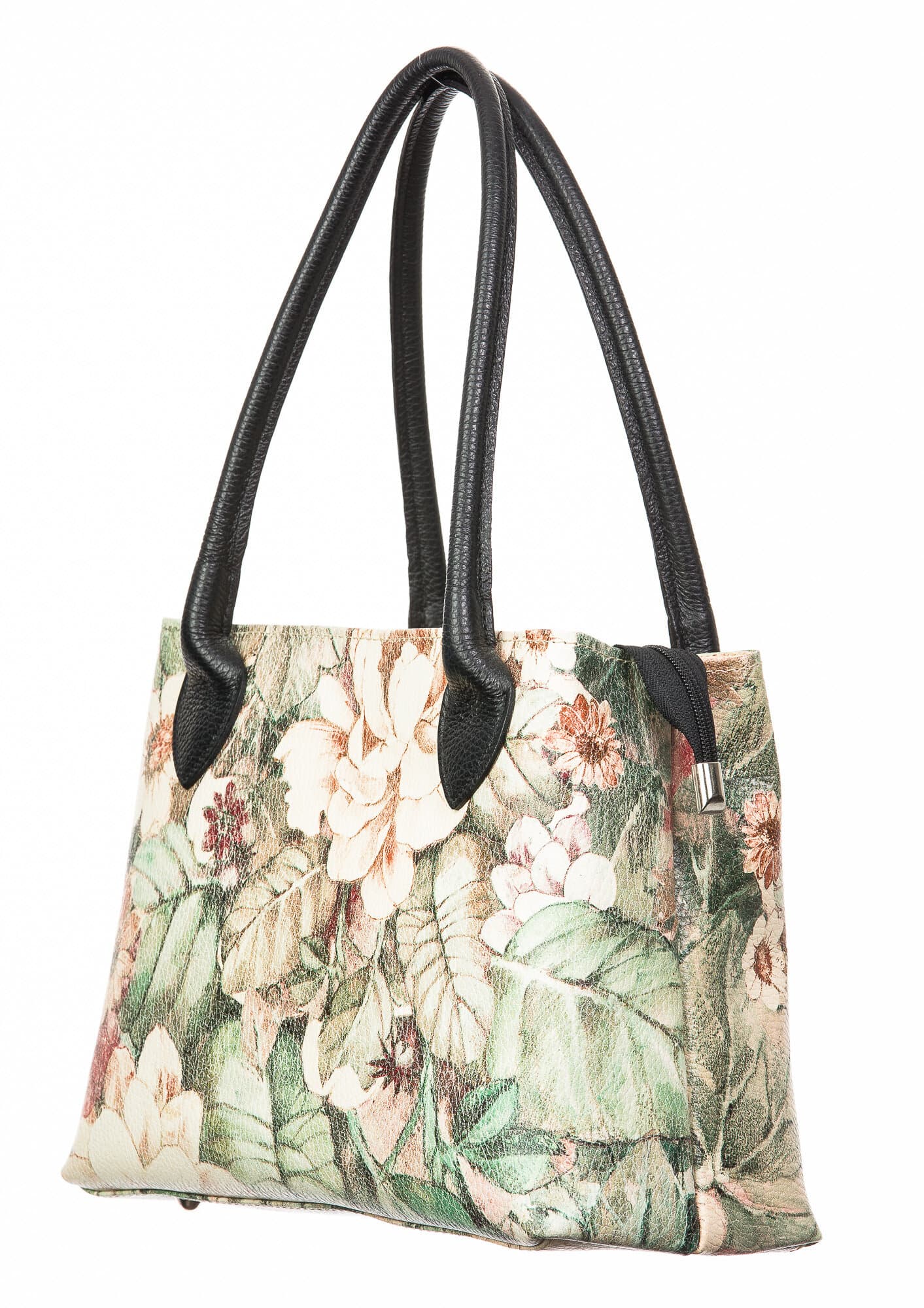 Borsa donna in vera pelle CHIAROSCURO mod. ENRICA, MULTICOLORE.