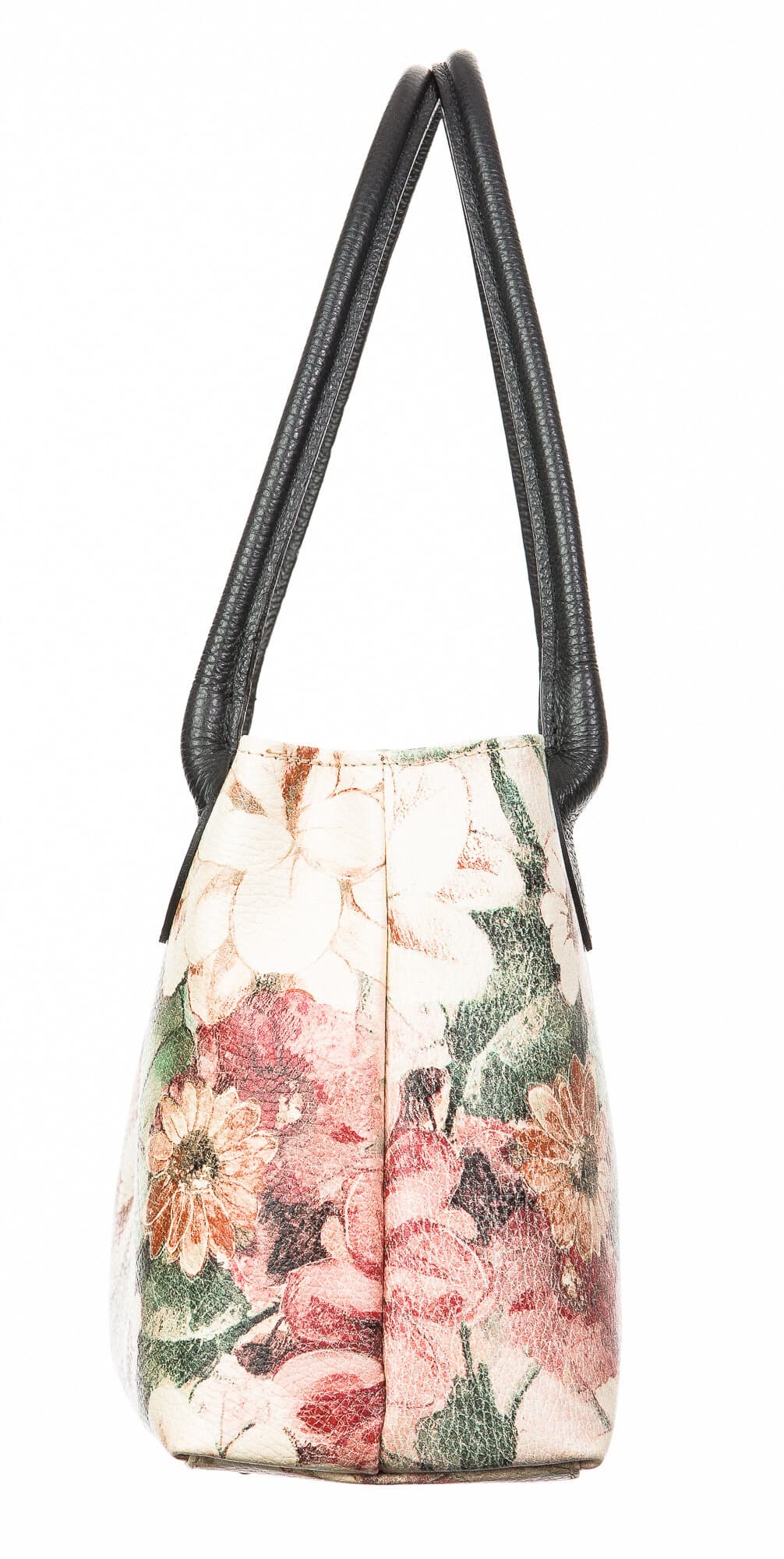Borsa donna in vera pelle CHIAROSCURO mod. ENRICA, MULTICOLORE.