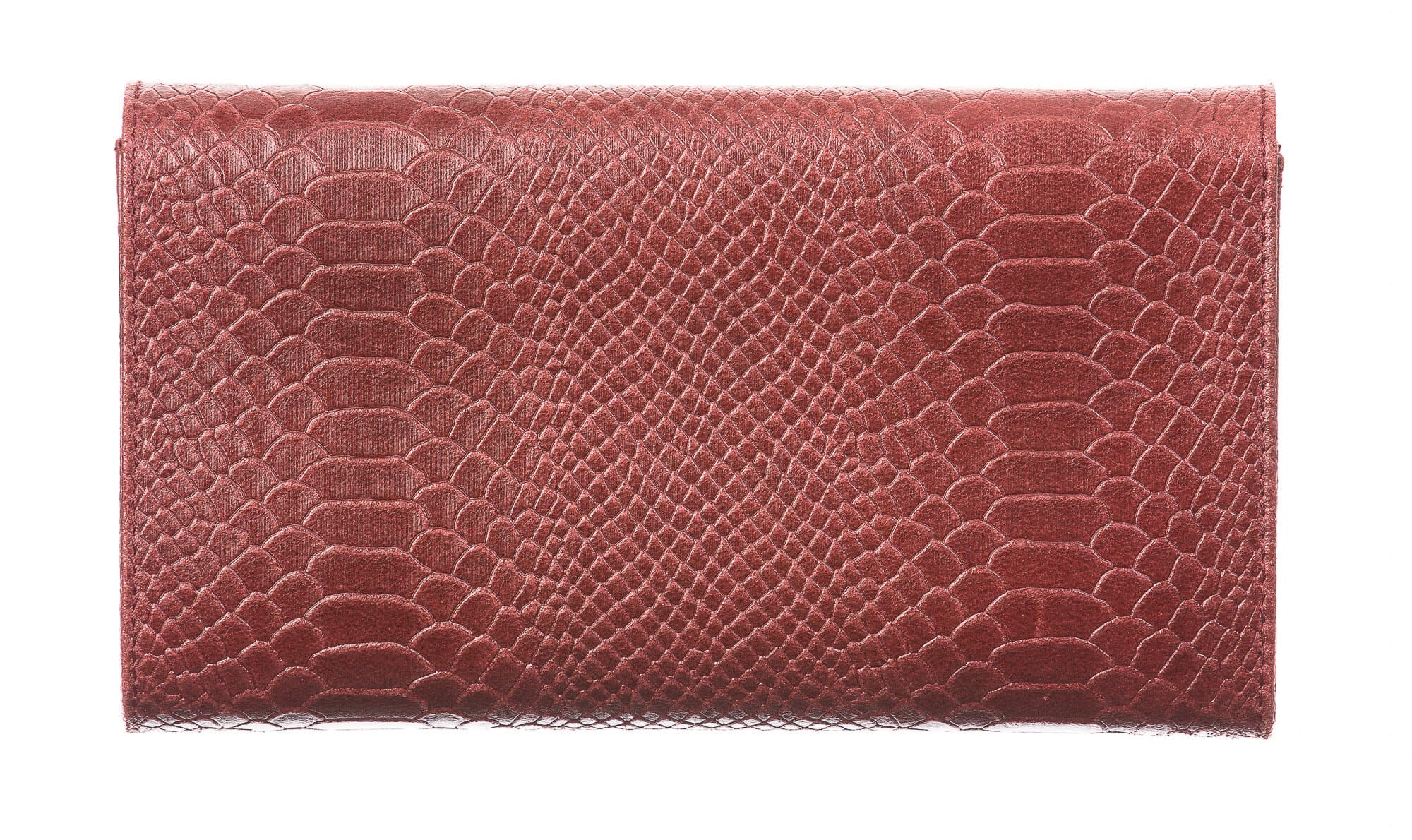 Borsa donna in vera pelle CHIARO SCURO mod. EMILIA, colore BORDO', Made in Italy.